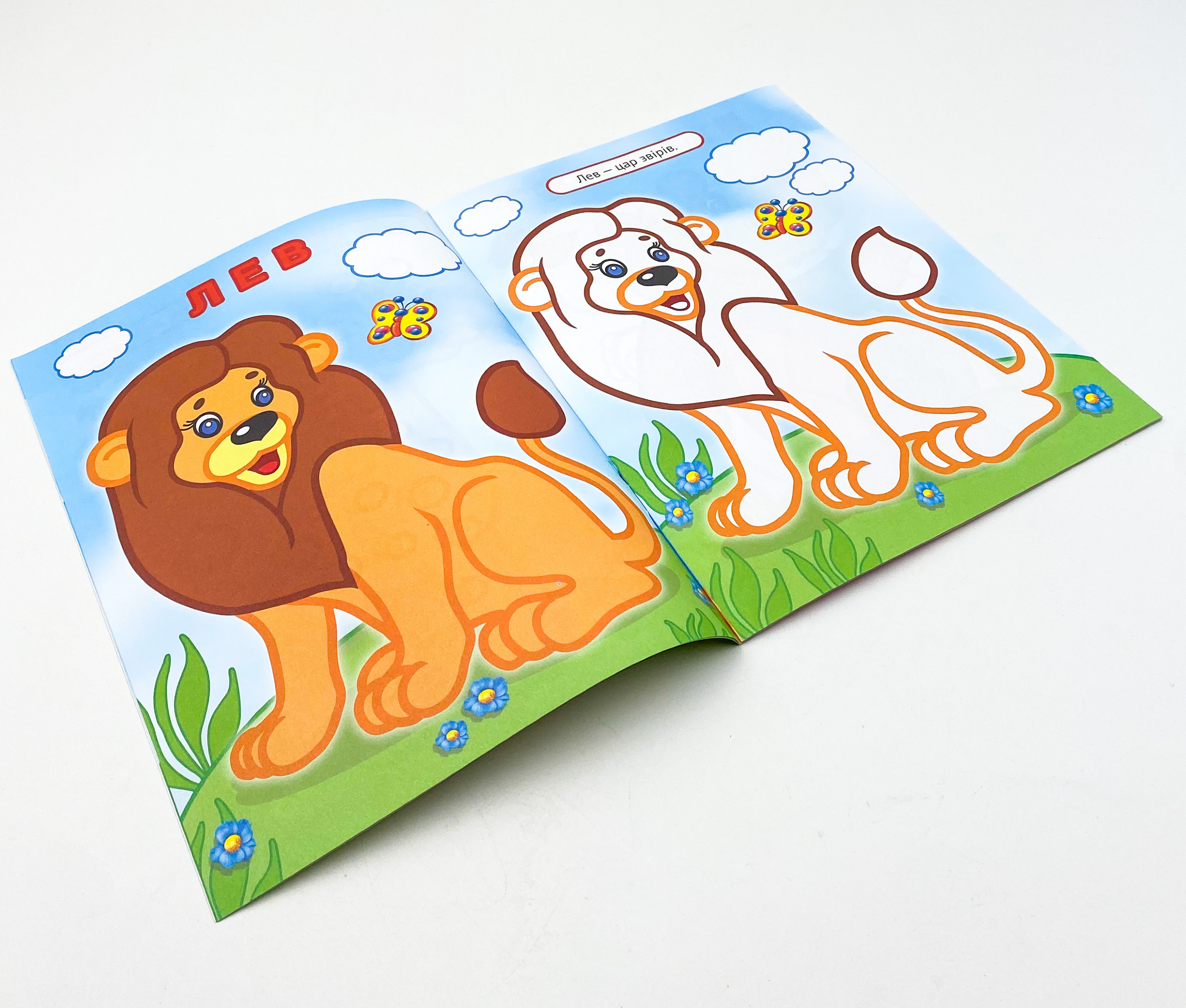 Упізнай і розфарбуй(Мавпочка і жираф). Автор — Рід Барбара. 