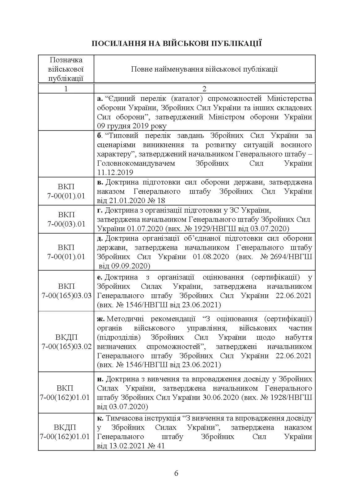 Бойова підготовка медичних сил Збройних Сил України. Настанова. . 