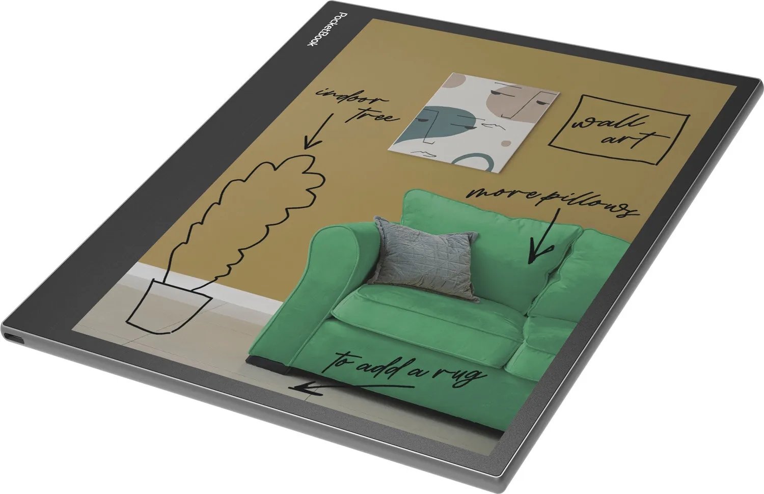 Електронна книжка PocketBook InkPad Eo(PB1042), Mist Grey. . 