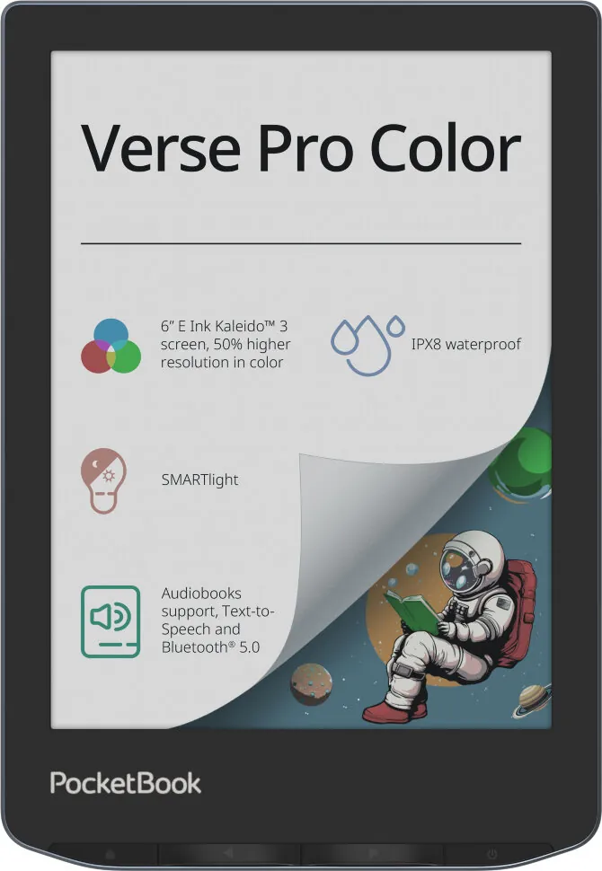 Електронна книжка PocketBook  Verse Pro Color (PB634K3) Stormy Sea