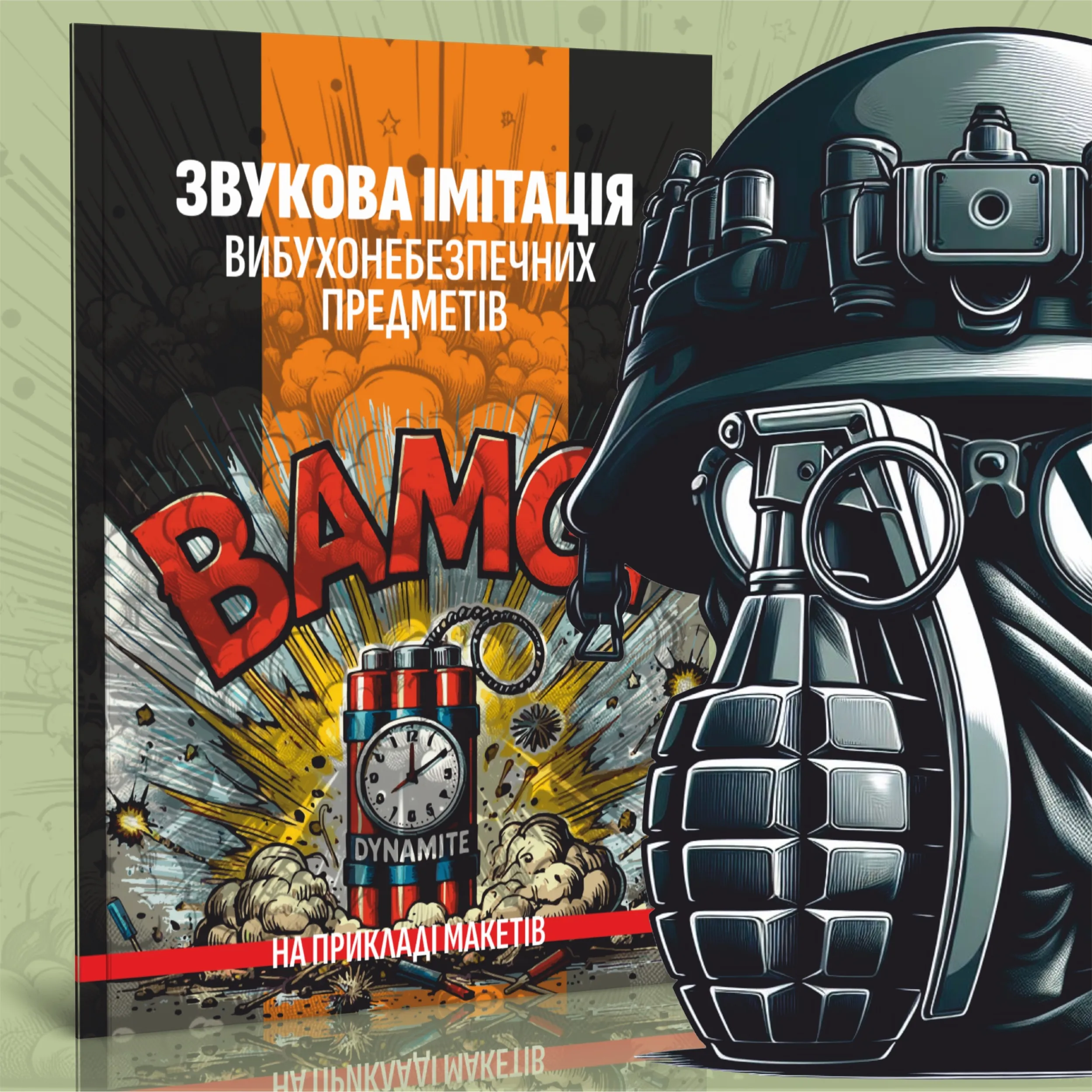 Звукова імітація вибухонебезпечних предметів на прикладі макетів. Автор — Сайфуллаh. 