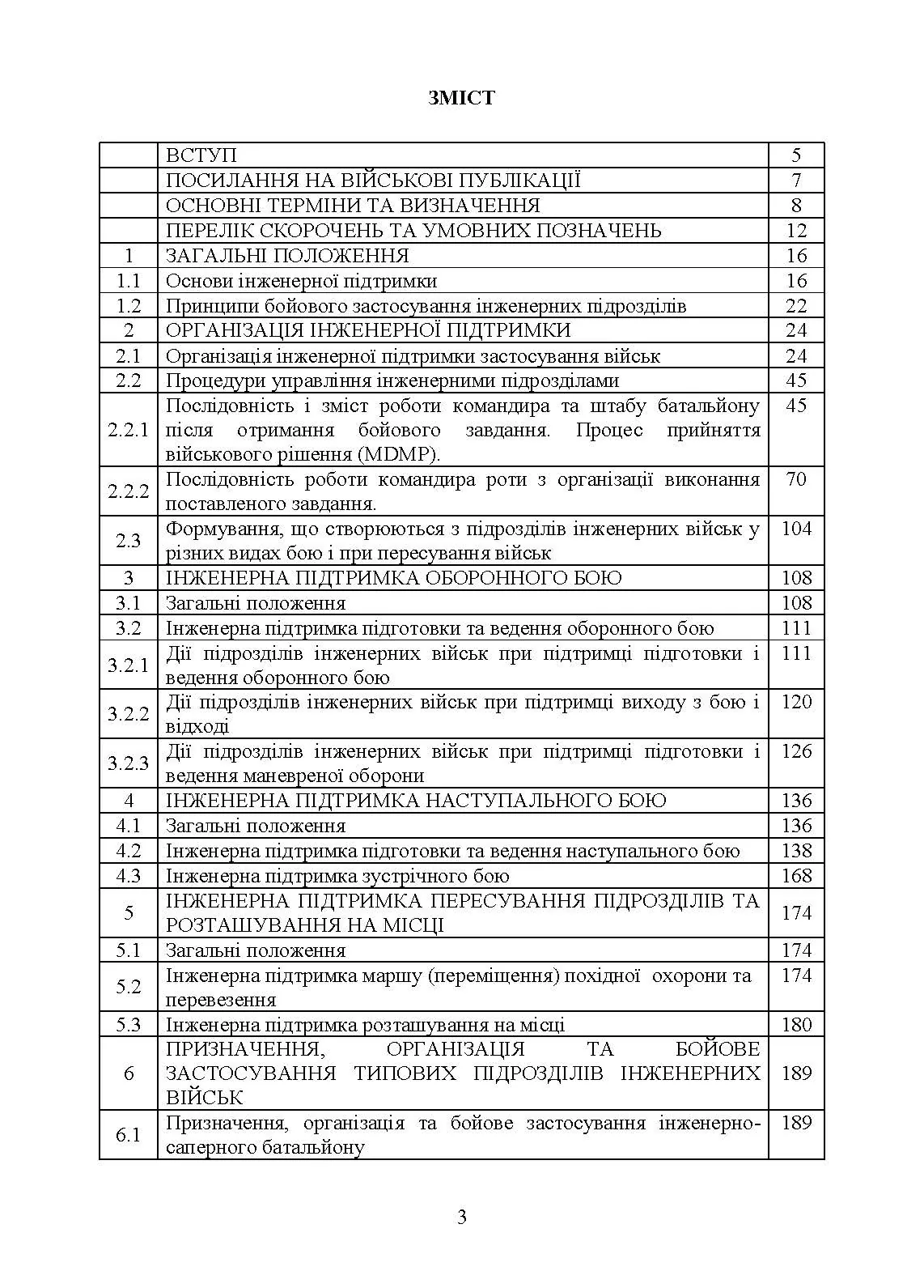 Бойовий статут Сил підтримки «Інженерні війська Збройних Сил України» частина ІІ (Батальйон, рота).. . 