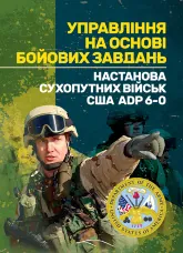 Управління на основі бойових завдань. Настанова сухопутних військ США ADP 6-0.