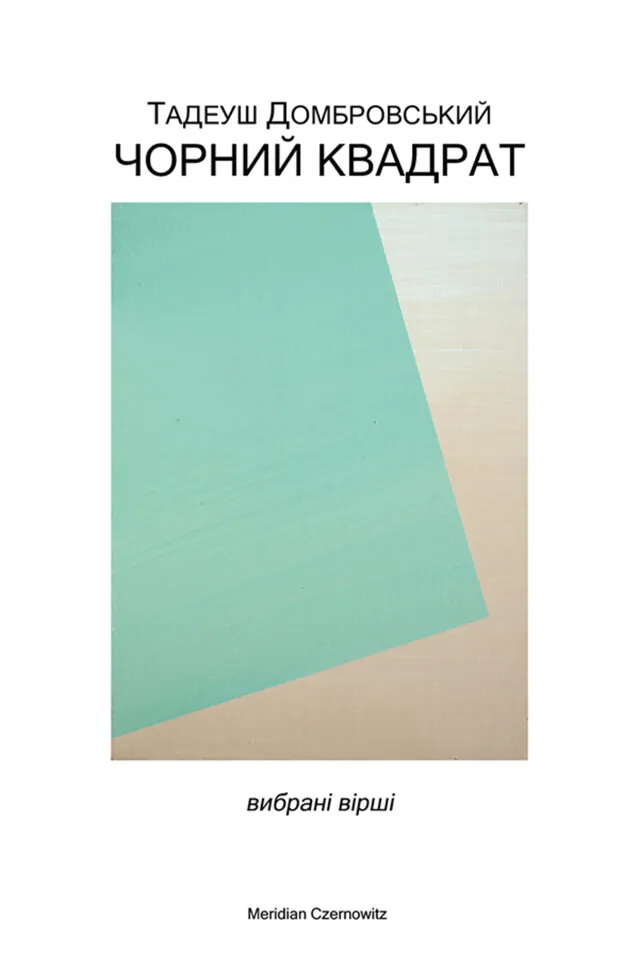 Чорний квадрат. Автор — Тадеуш Домбровський
