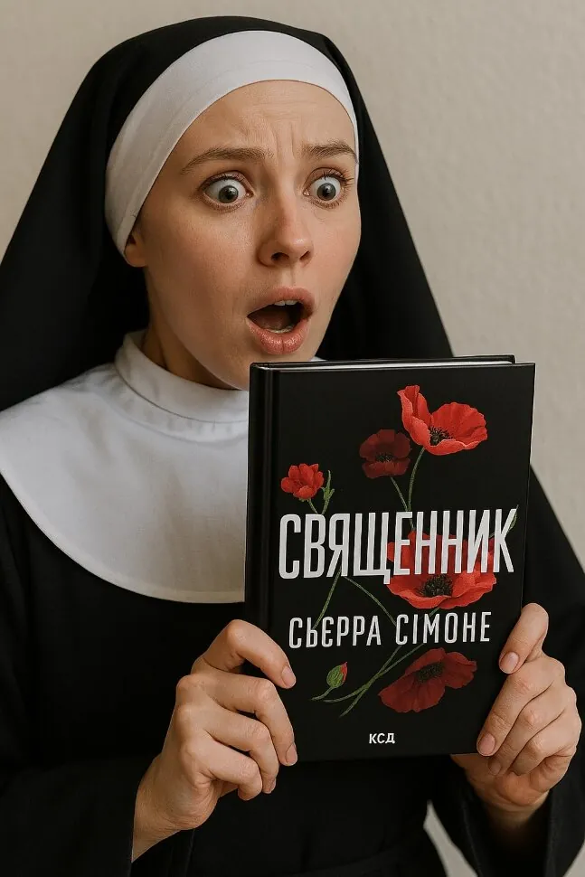 Священник. Книга 1. Автор — Сьєрра Сімоне. Обкладинка — Тверда