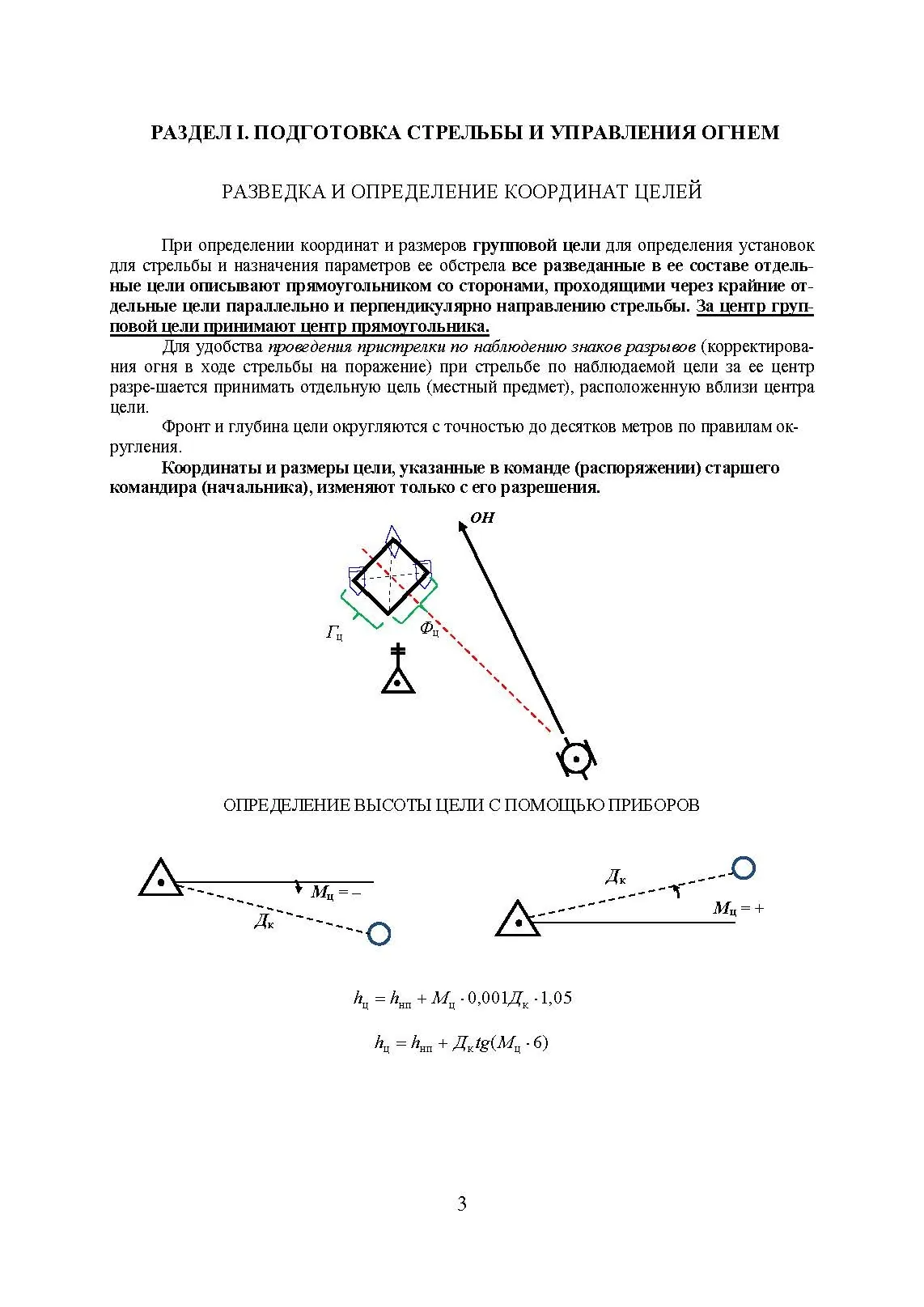 Блокнот по стрельбе и управлению огнем. Курс артиллерии. . 