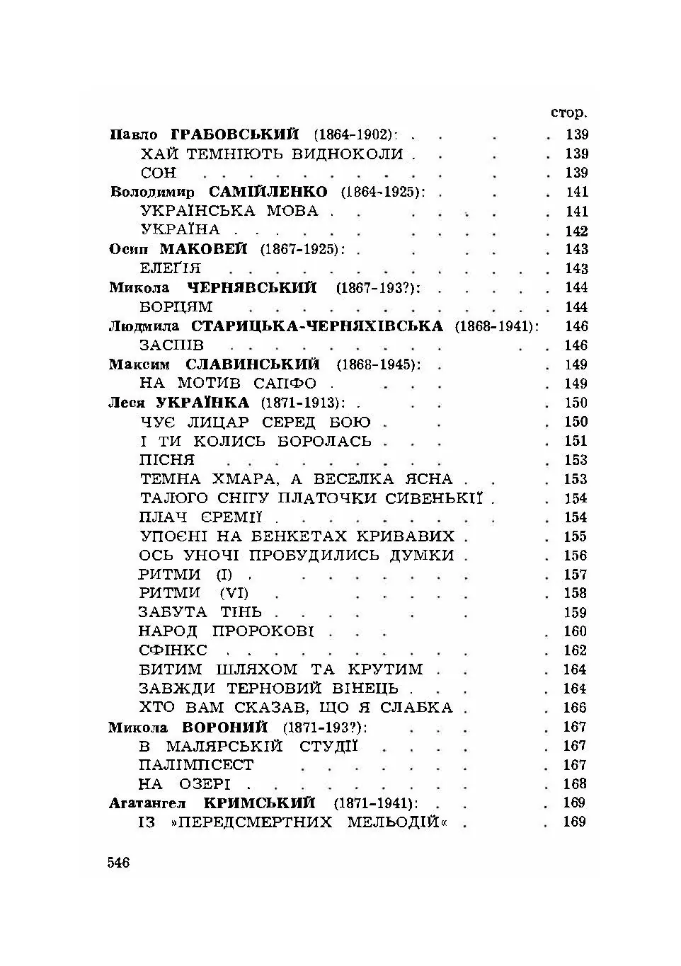 Антологія української поезії. Автор — В. Державин. 