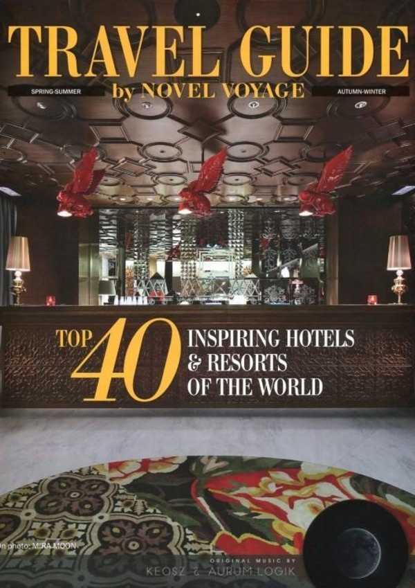 Travel Guide by Novel Voyage. Top 40 Inspiring Hotels &amp; Resorts of the World. Автор — Константин Шатковский. Обкладинка — Тверда