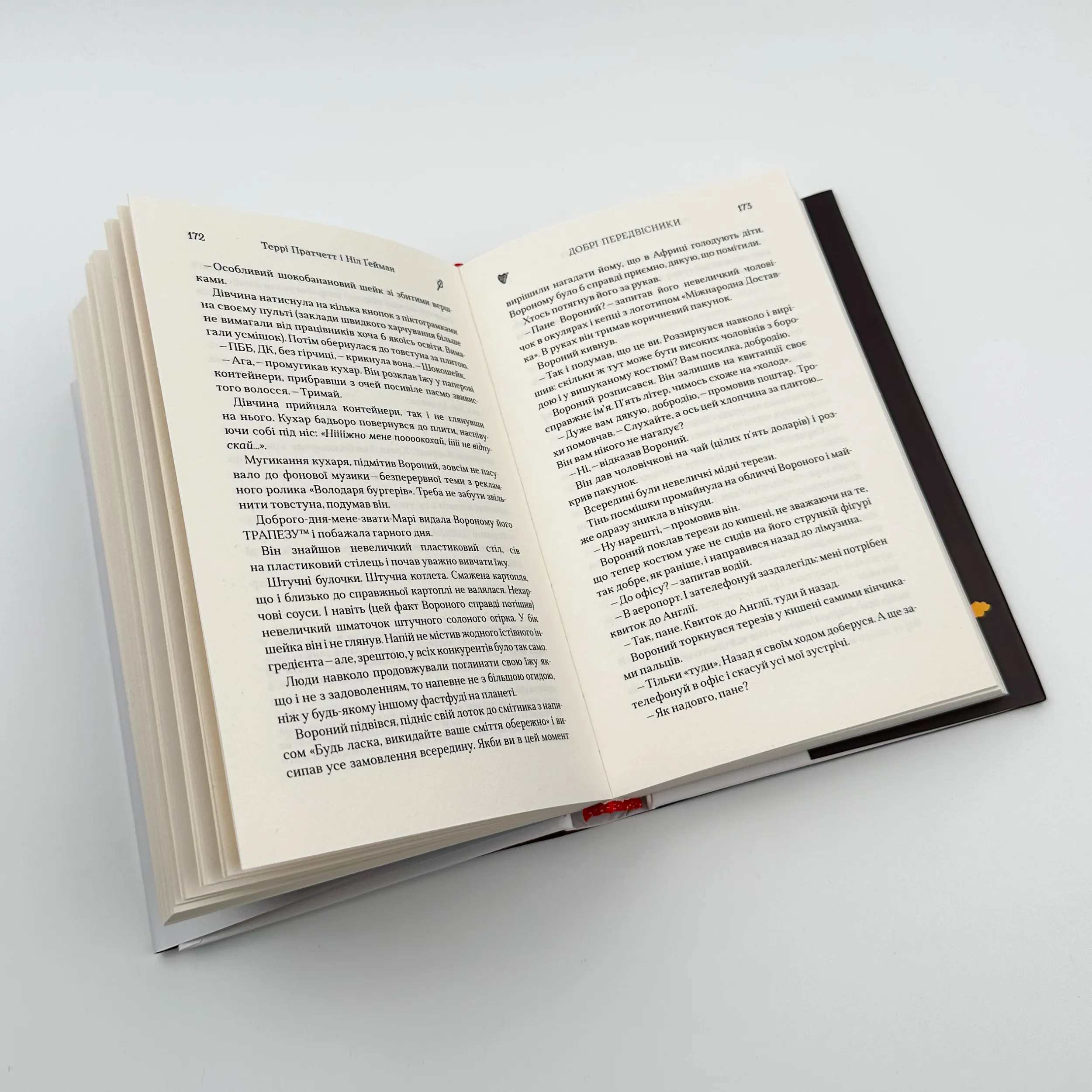 Добрі передвісники. Грунтовні й вичерпні пророцтва Агнеси Оглашенної, відьми. Автор — Нил Гейман, Пратчетт Террі. 