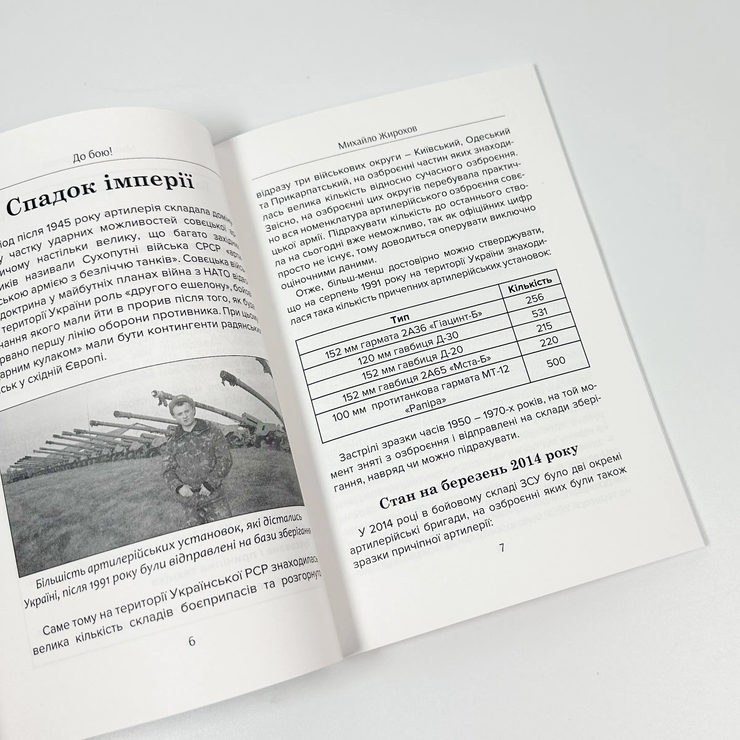 До Бою! Причіпна артилерія в російсько-українській війні (2014-2025рр.). Автор — Михайло Жирохов. 