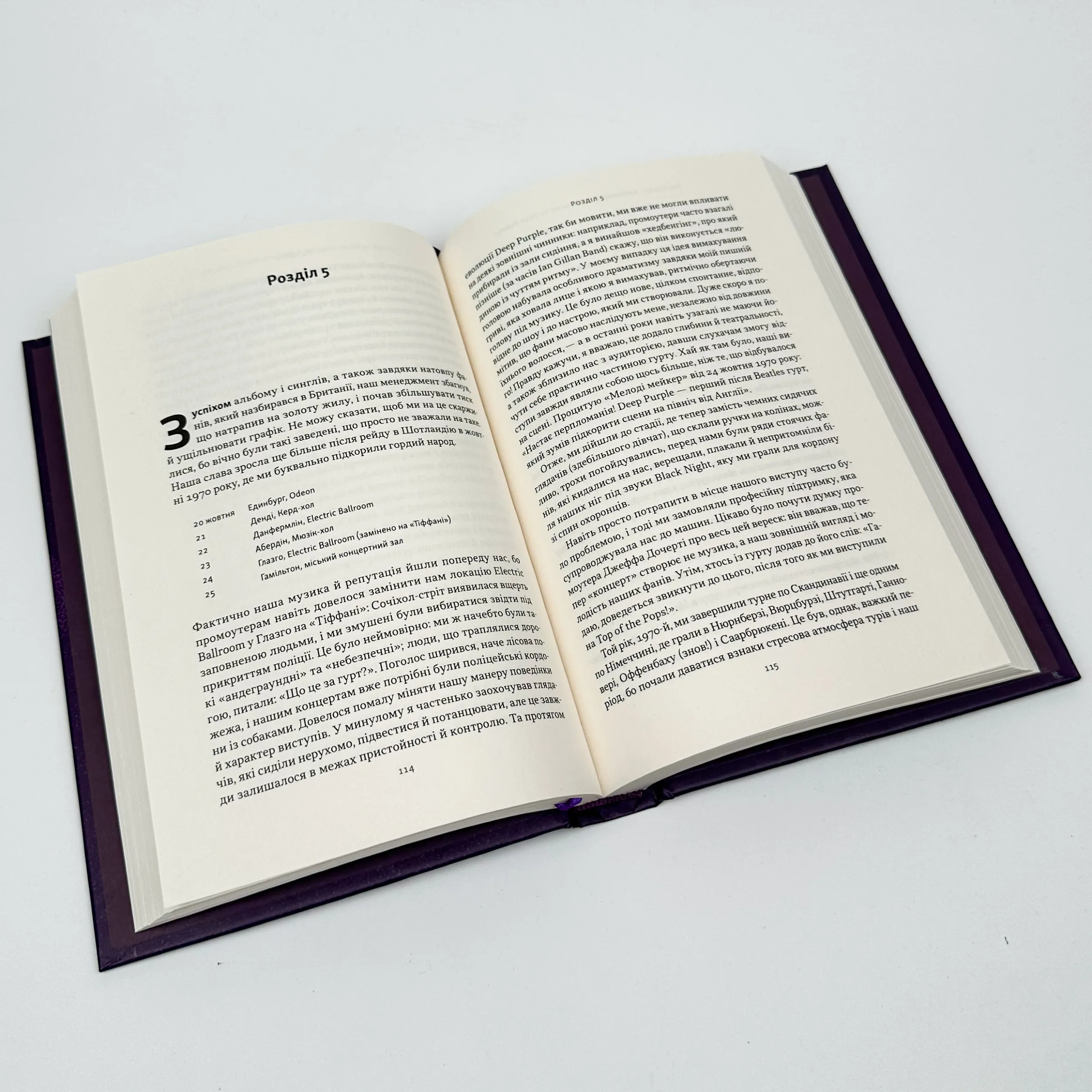 Автобіографія вокаліста Deep Purple. Автор — Ієн Ґіллан , Девід Коен. 