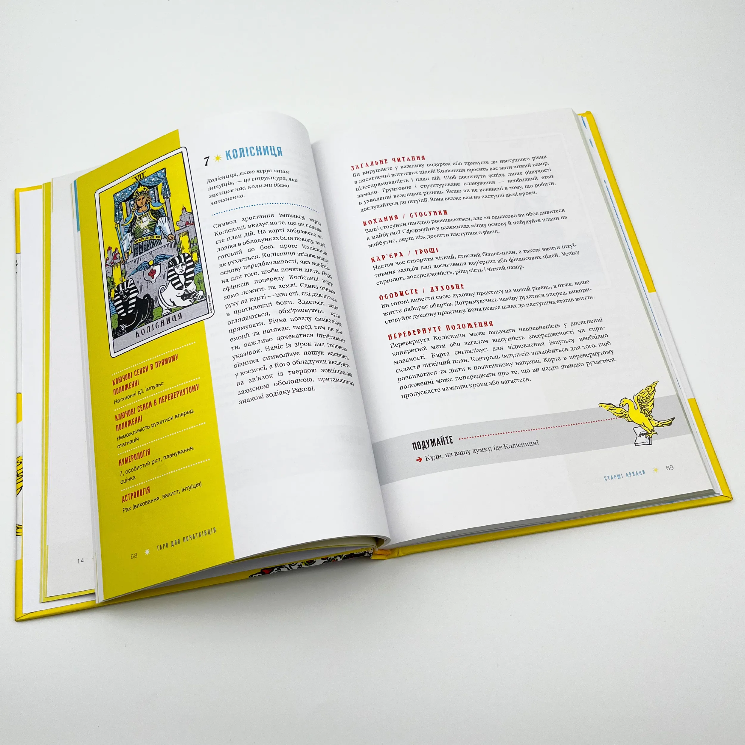 Таро для початківців. Посібник із бездоганного читання карт, розкладів і виконання інтуїтивних вправ. Автор — Стефані Капоні. 