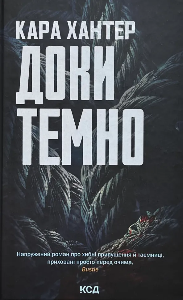 Доки темно (кн 2). Автор — Кара Хантер. Обложка — твердая