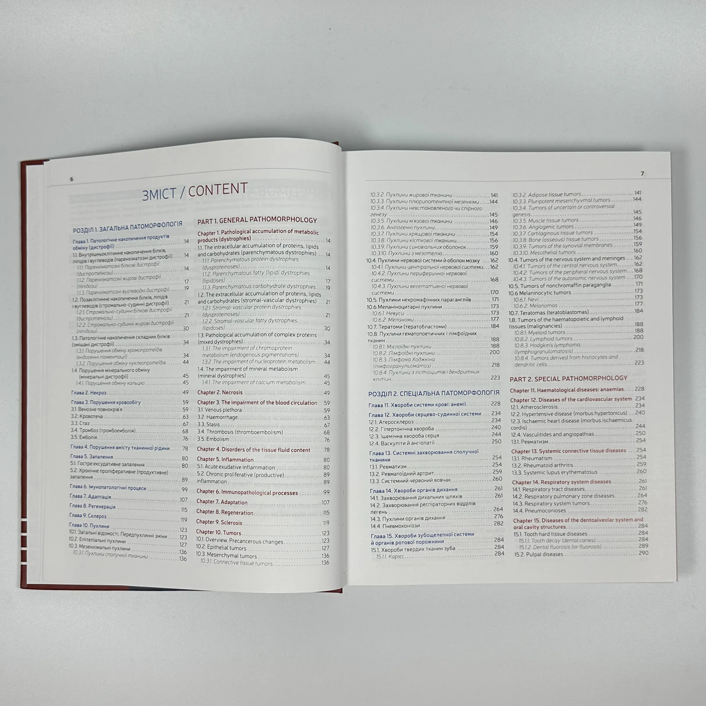 Патоморфологія = Pathomorphology: атлас укр. та англ. мовами