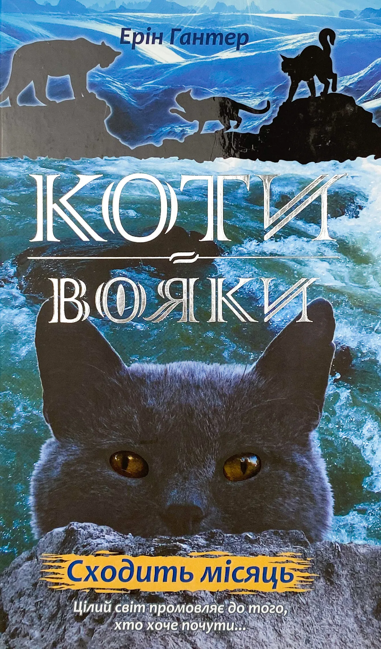 Коти-вояки. Нове пророцтво. Книга 2. Сходить місяць