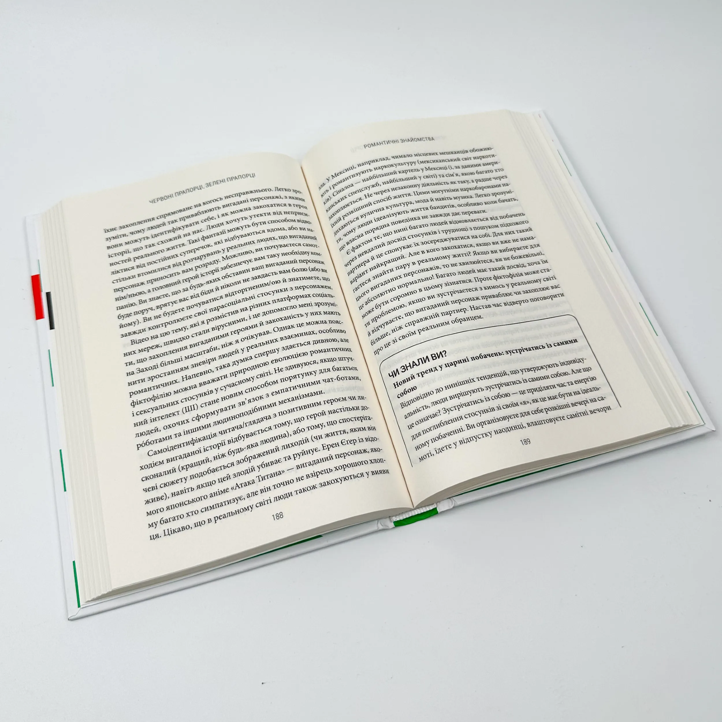 Червоні прапорці, зелені прапорці: як розпізнати токсичну поведінку. Автор — Алі Фенвік. 