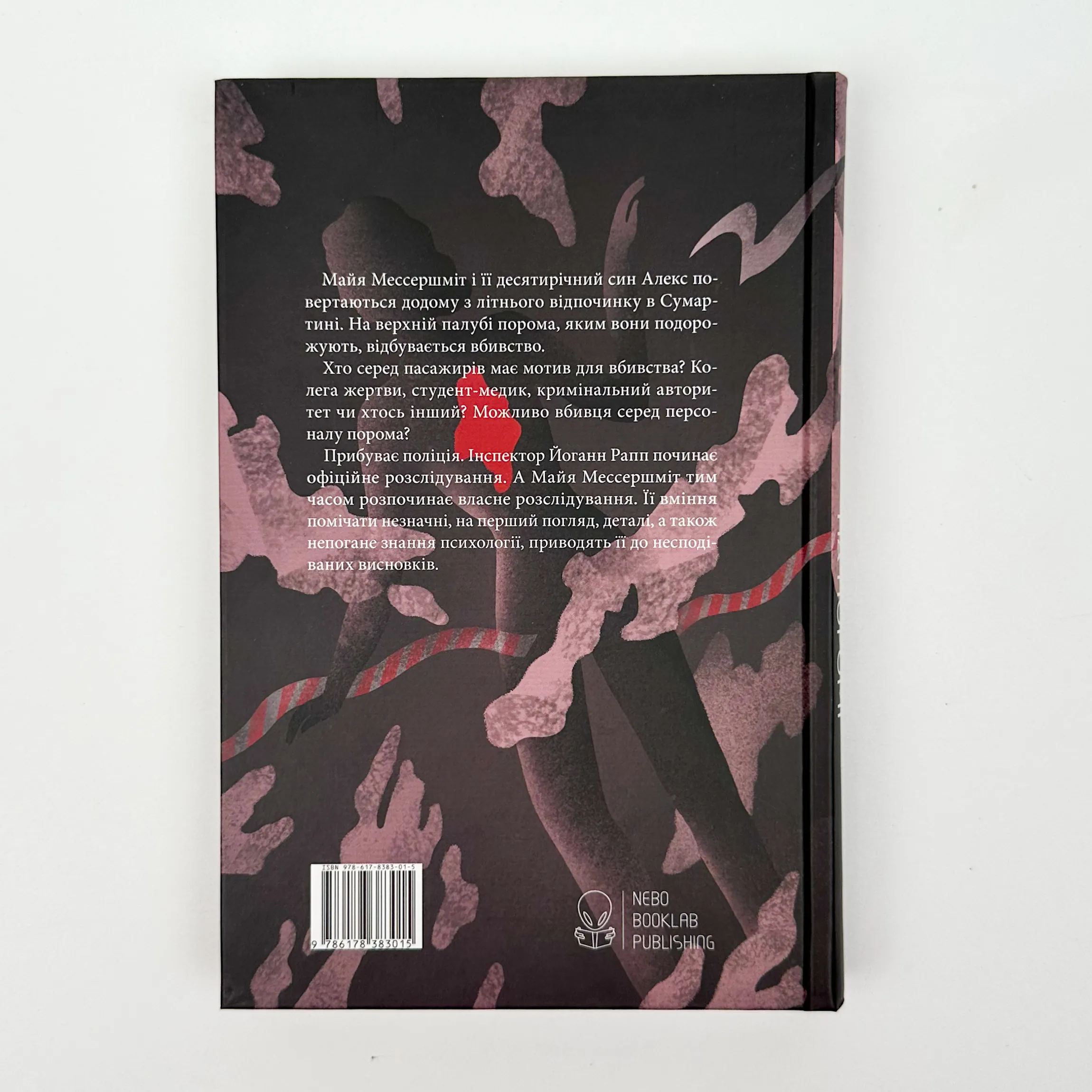 Убивство на поромі. Автор — Катерина Литвин. 