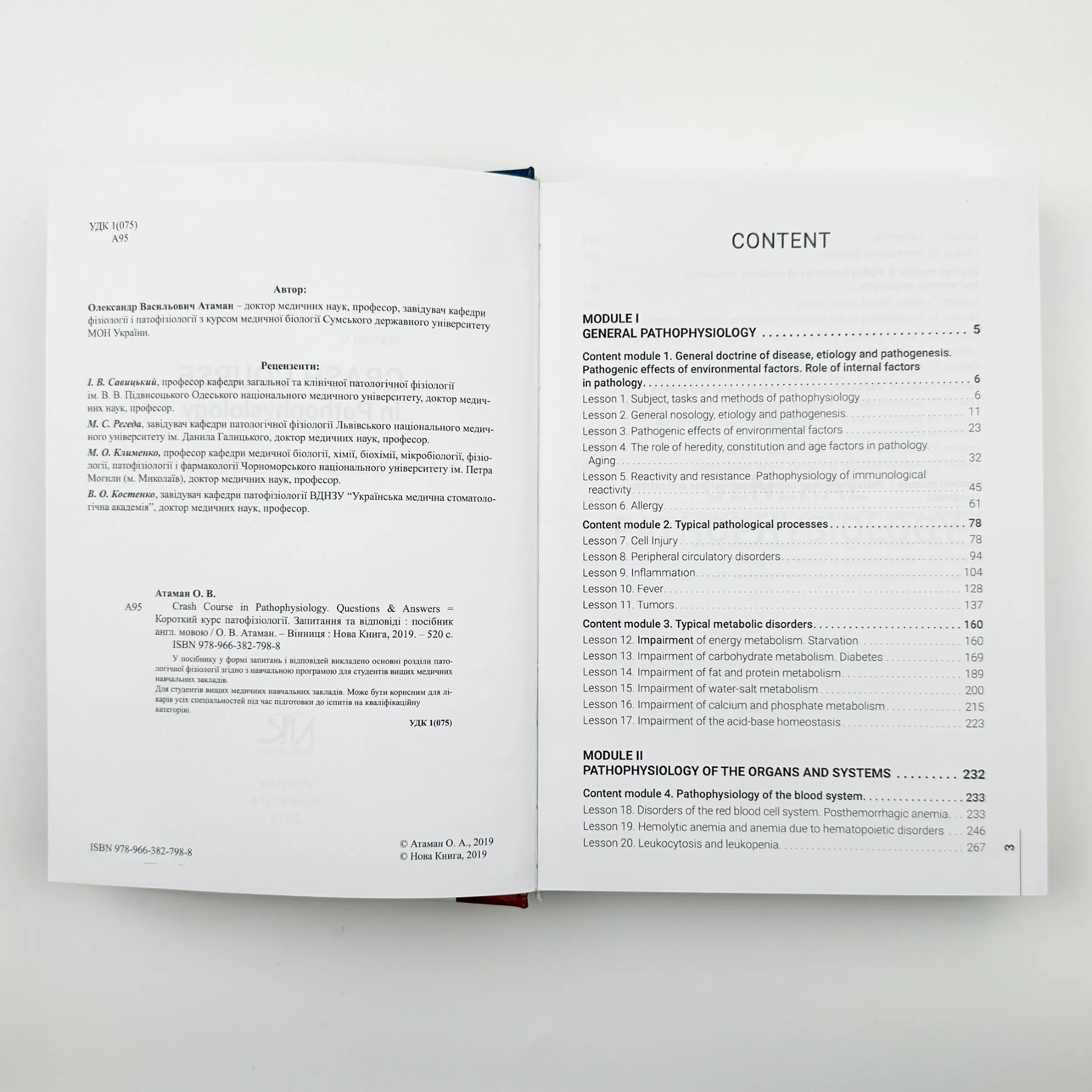 Crash Course in Pathophysiology. Questions &amp; Answers