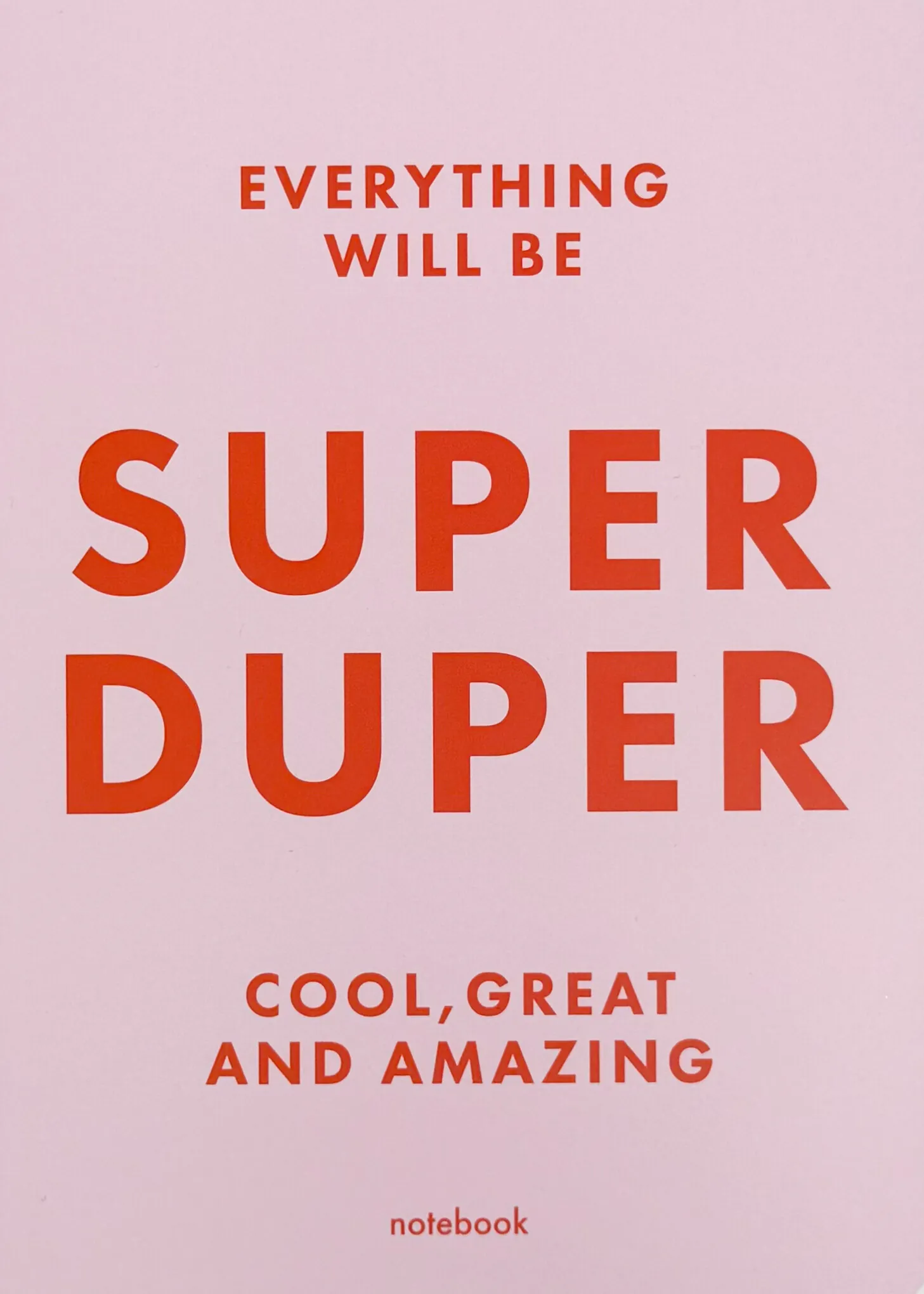 Блокнот "Super duper" рожевий. . 