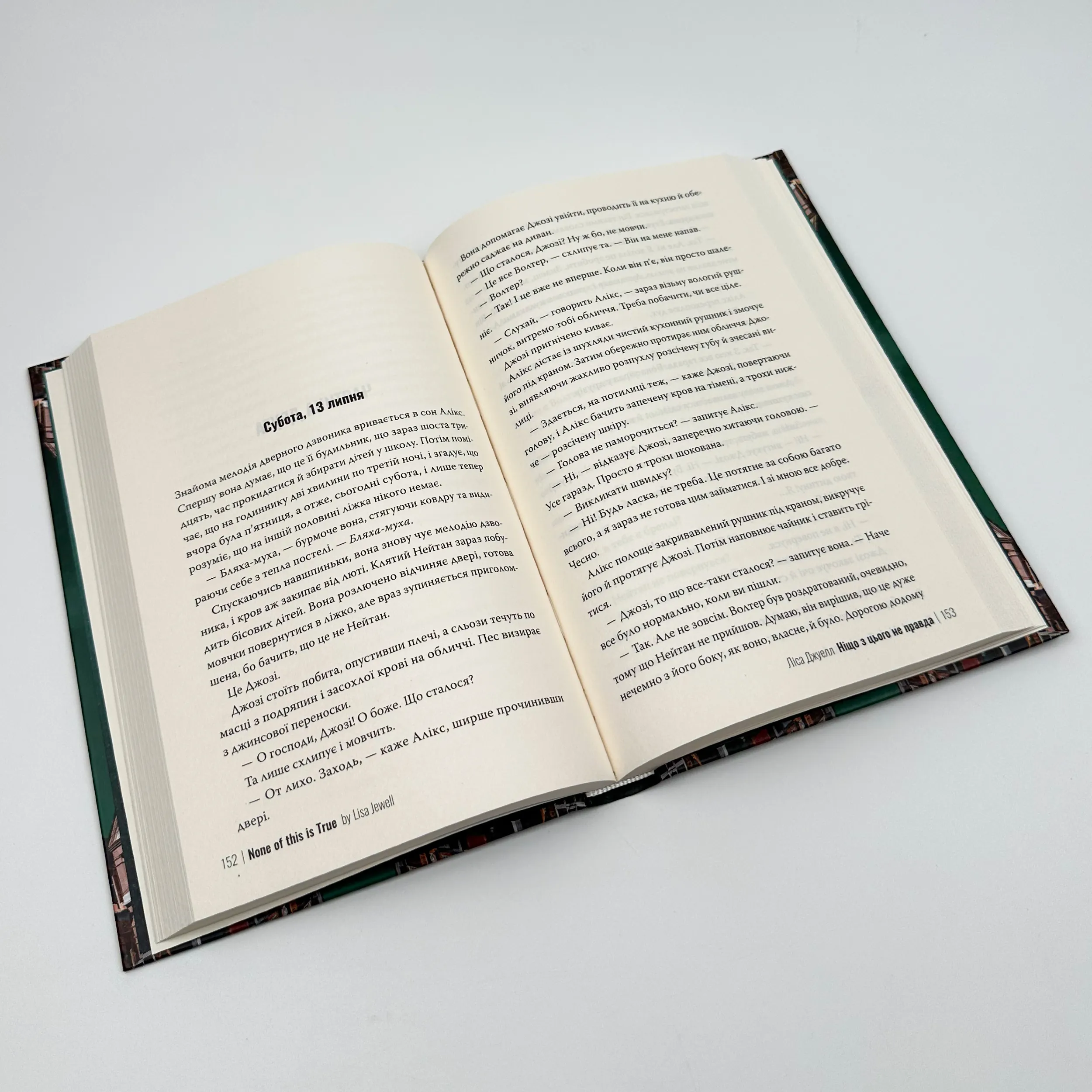 Ніщо з цього не правда. Автор — Ліса Джуелл. 