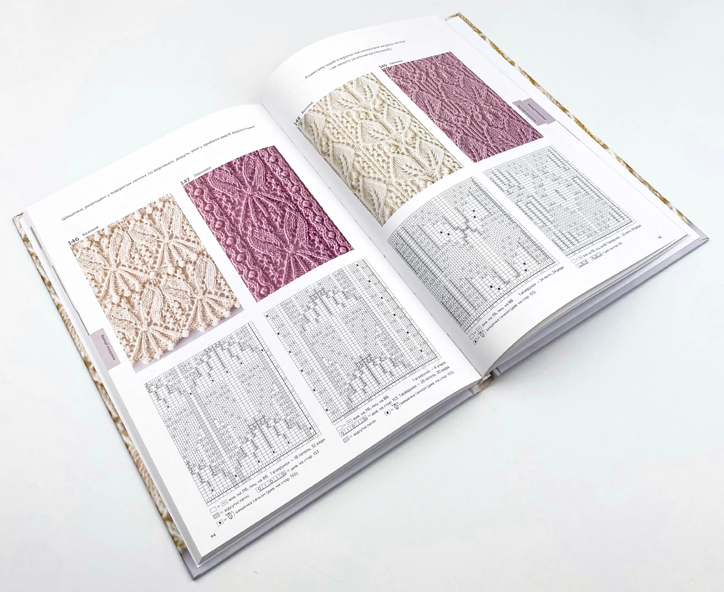 Секрети японських візерунків. 260 схем для плетіння спицями. Автор — Хитоми Шида. 