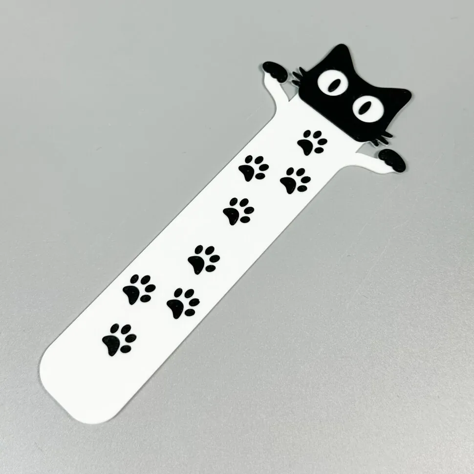 Закладка котик-лапки