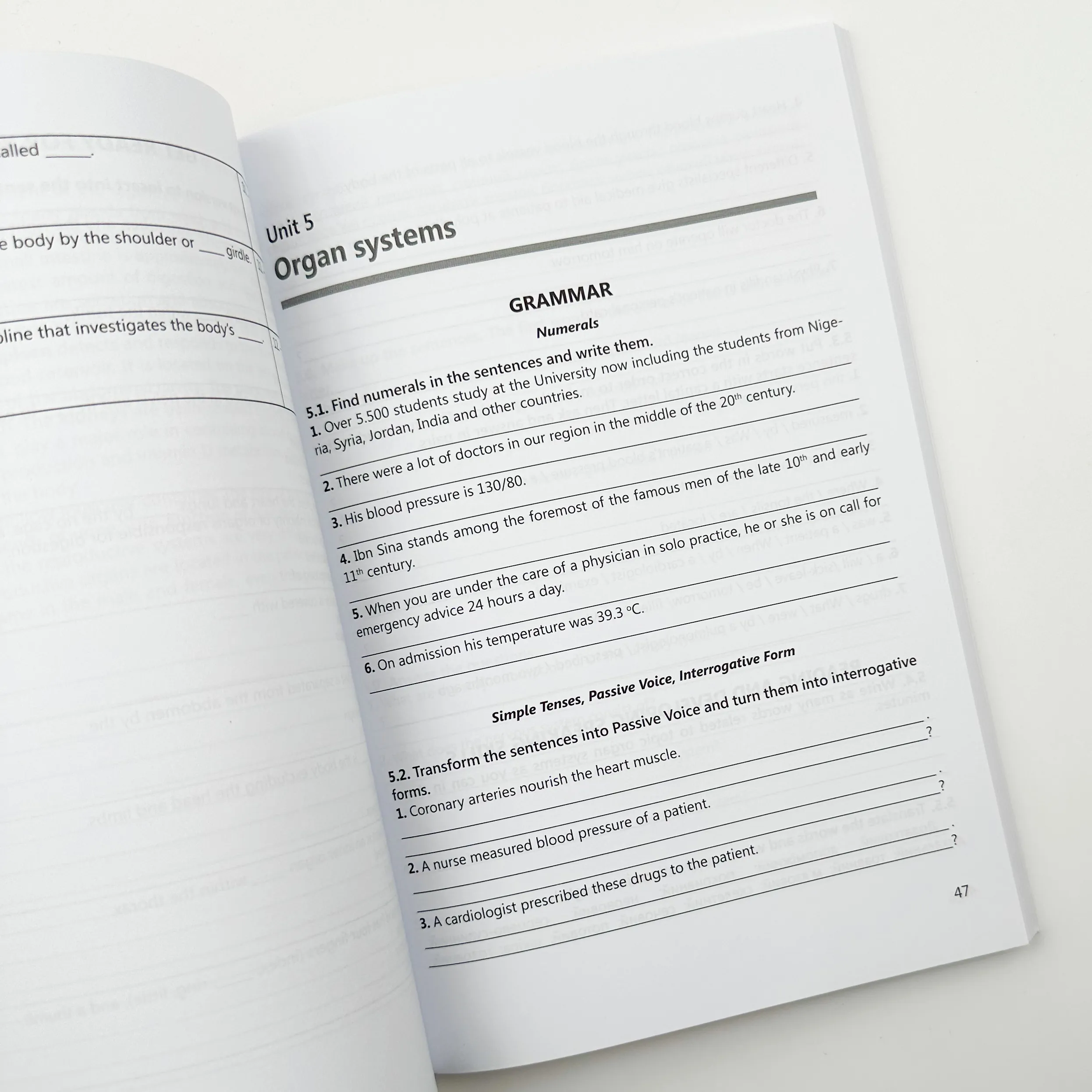 Medical English. Work Book