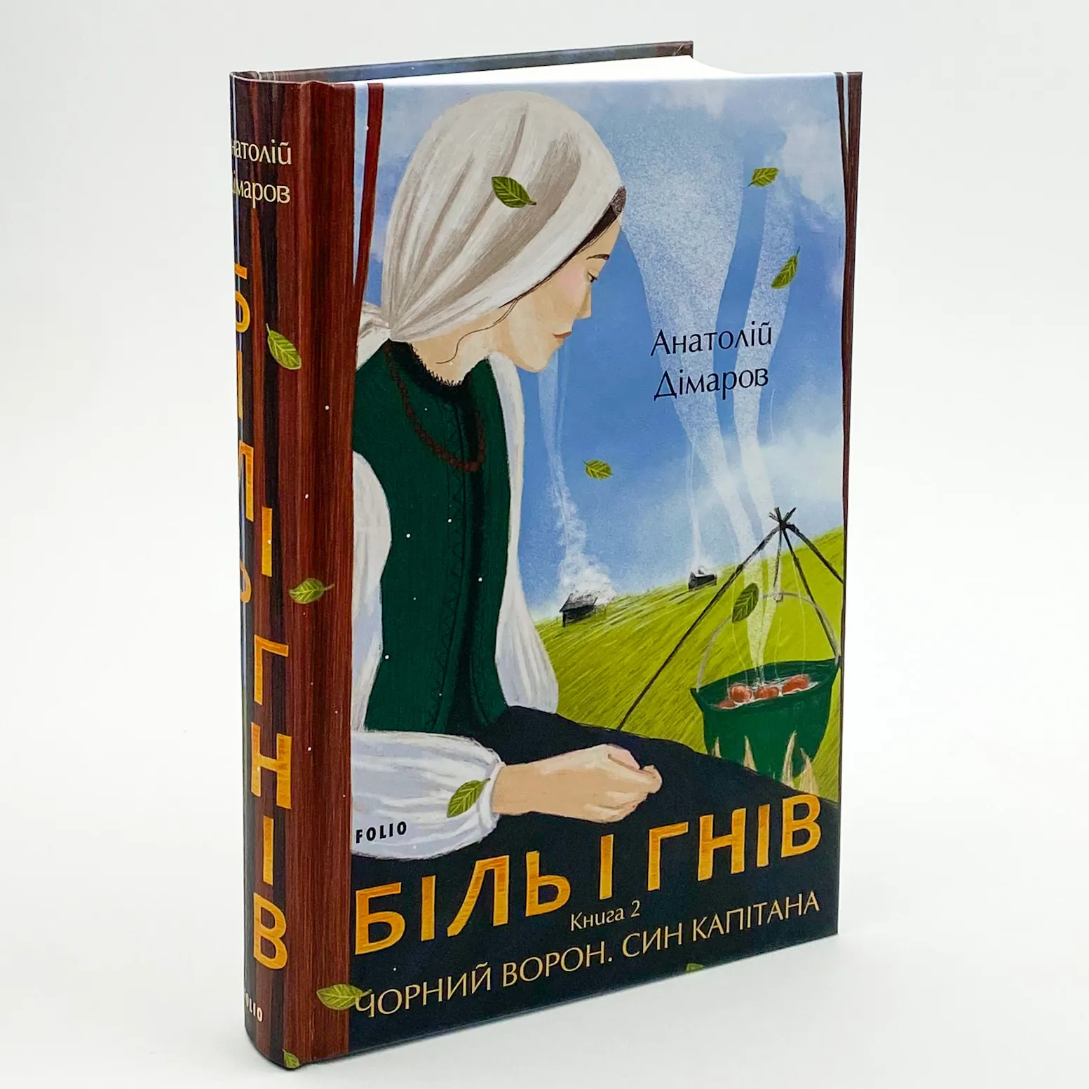 Біль і гнів. Книга 2. Чорний ворон. Син капітана. Автор — Анатолій Дімаров. 