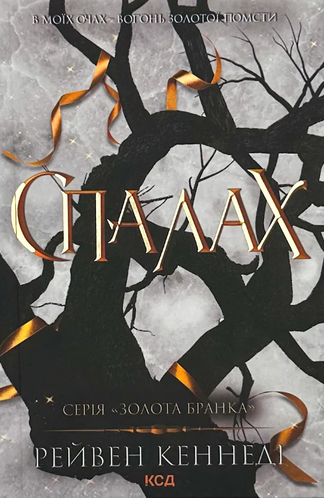 Спалах. Автор — Рейвен Кеннеді. Обкладинка — Тверда