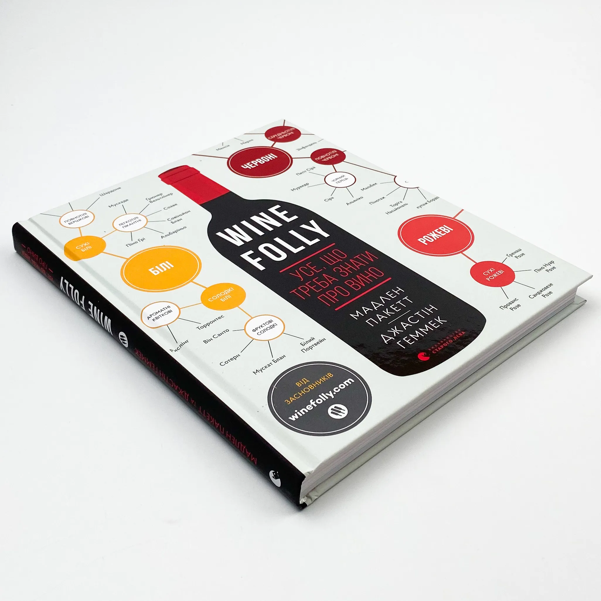 Wine Folly. Усе, що треба знати про вино. Автор — Пакетт Мадлен, Хэммек Джастин. 