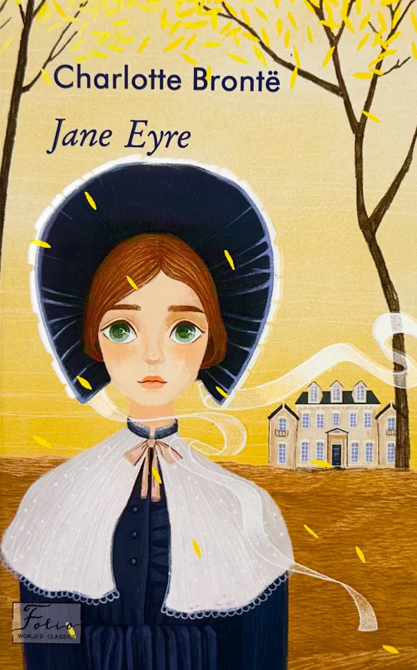 Jane Eyre. Автор — Шарлотта Бронте. Обкладинка — М'яка