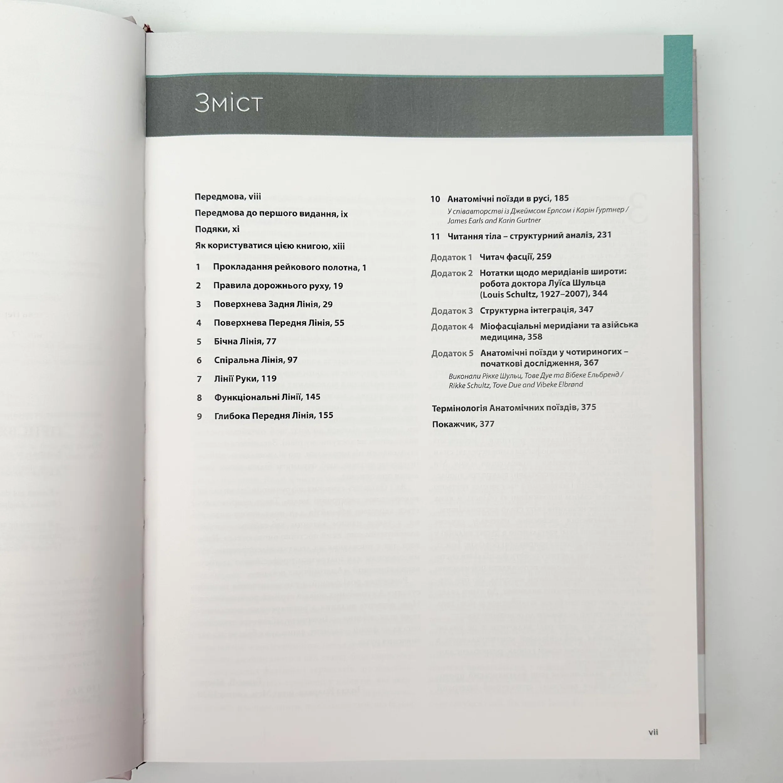 Анатомічні поїзди: міофасціальні меридіани для мануальних терапевтів і фахівців із відновлення руху: 4-е видання. Автор — Томас В Маєрс. 