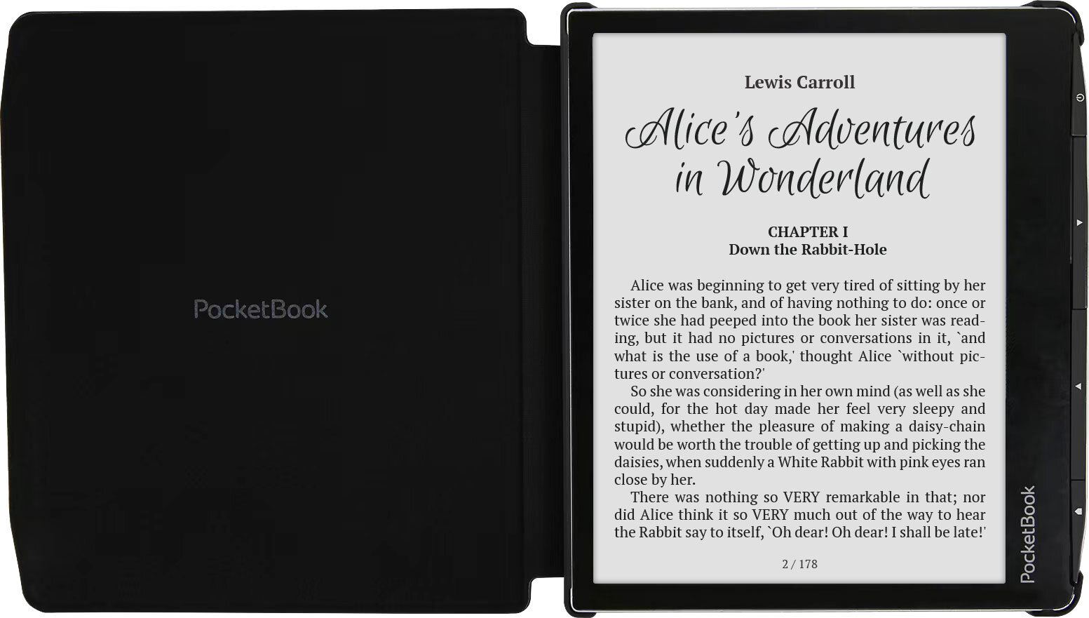 Обкладинка PocketBook 7", Era(PB700), Shell Cover, чорна. . 