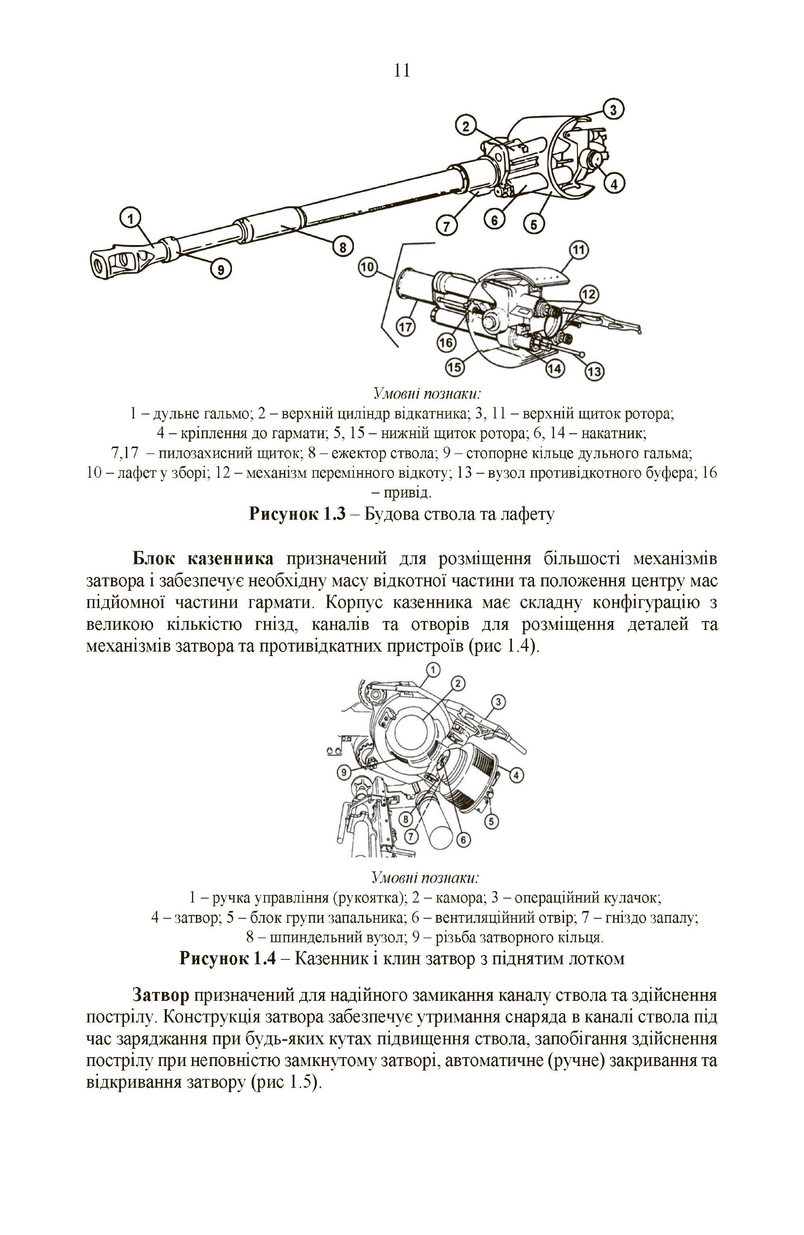 155-мм самохідна гаубиця М109A3GN (М109A4): методичний посібник. . 