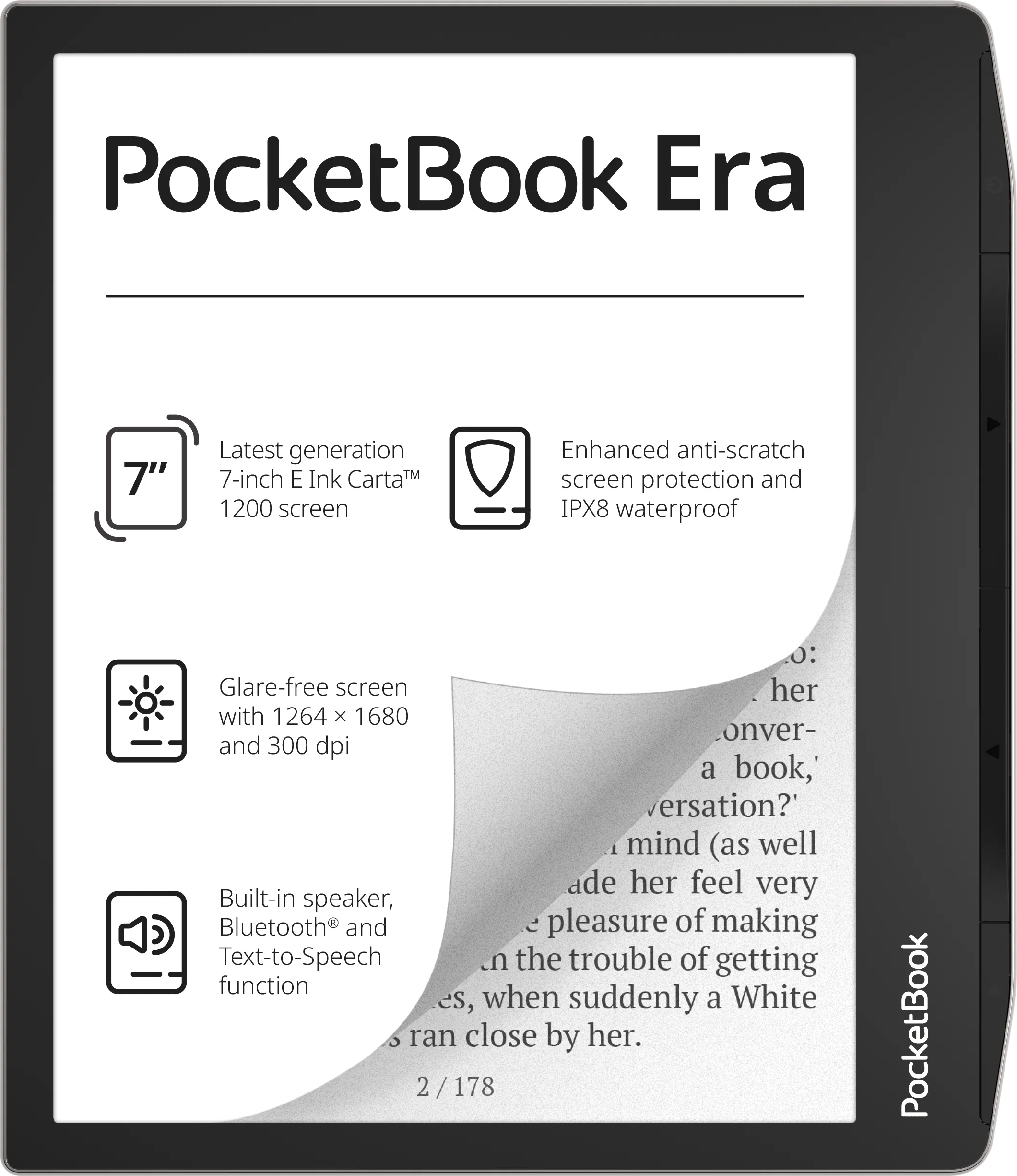 Електронна книжка PocketBook Era (PB700), 16Gb Stardust Silver