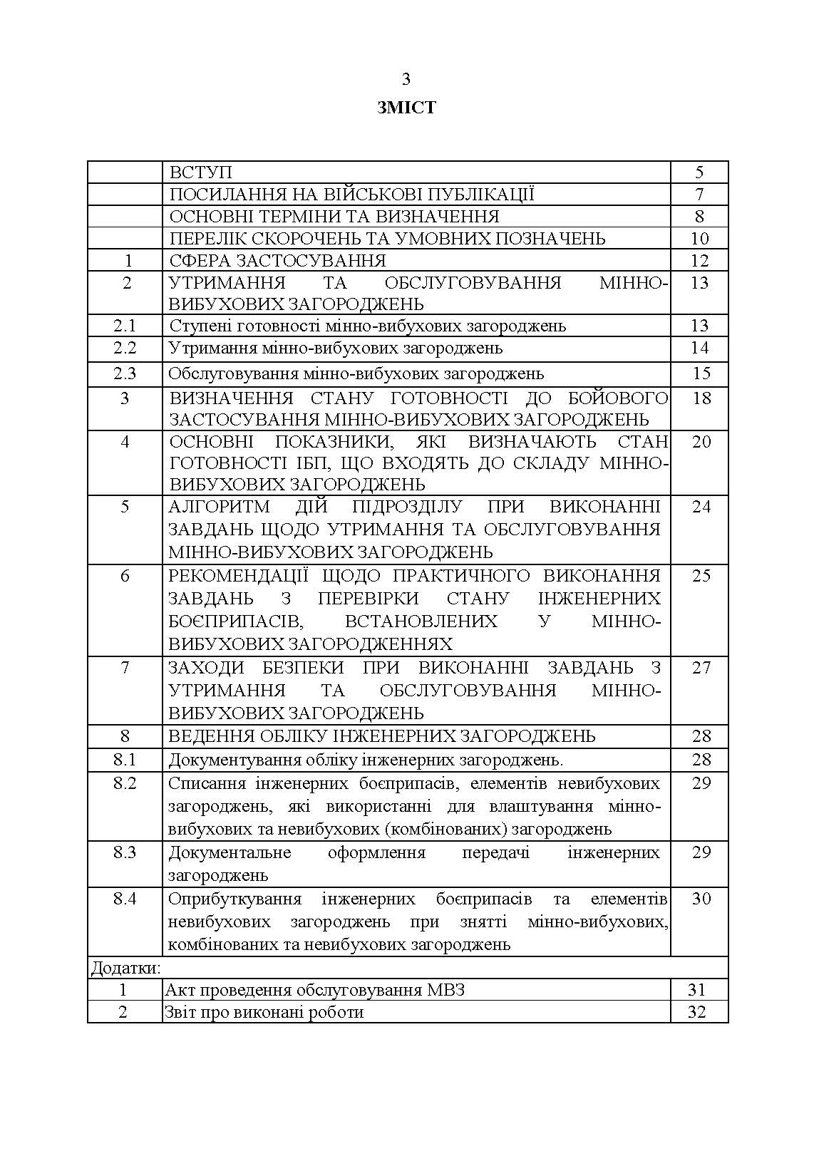 Утримання та обслуговування інженерних загороджень. . 