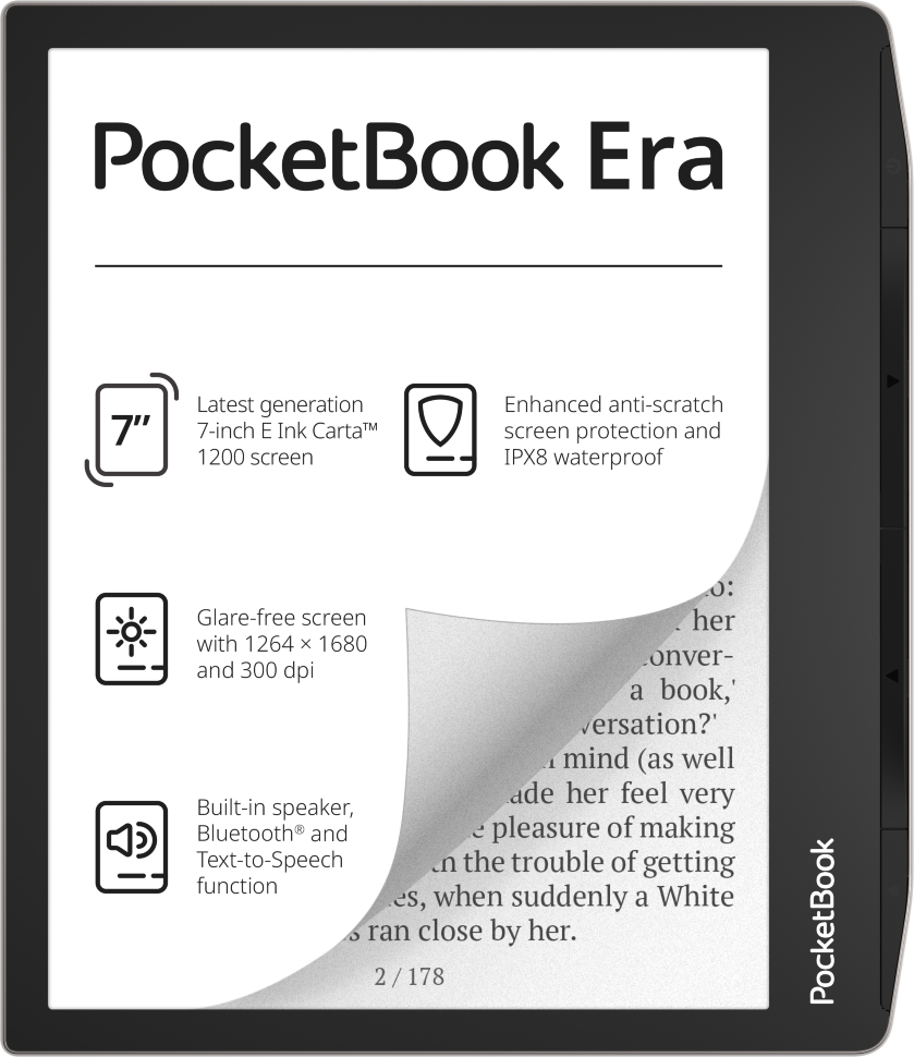 Електронна книжка PocketBook Era (PB700), 16Gb Stardust Silver