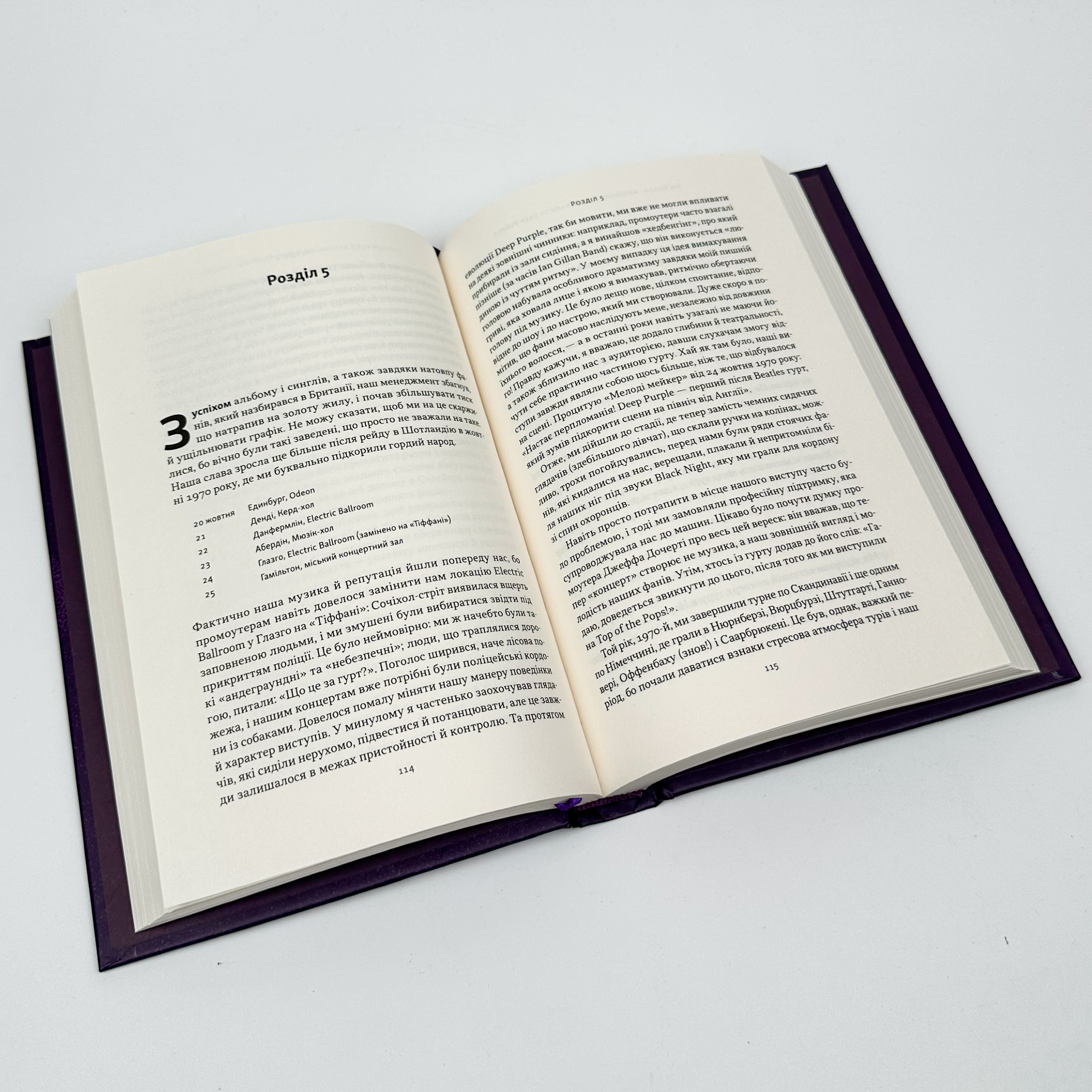 Автобіографія вокаліста Deep Purple. Автор — Ієн Ґіллан , Девід Коен. 