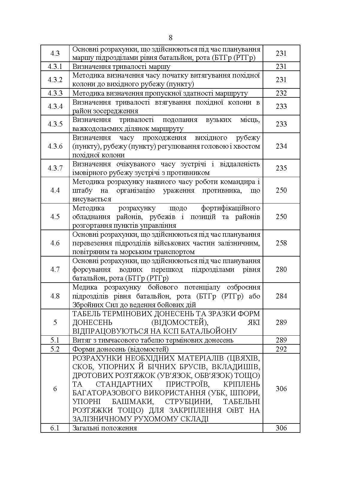 Перелік та структура бойових (формалізованих) документів на КСП, які відпрацьовуються в підрозділах Збройних Сил України тактичного рівня під час планування бою (дій) та його ведення (відділення, взвод, рота, батальйон та їм рівні). . 