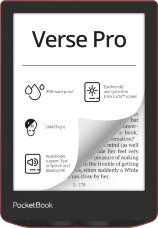 Електронна книжка PocketBook  Verse Pro (PB634) Passion Red