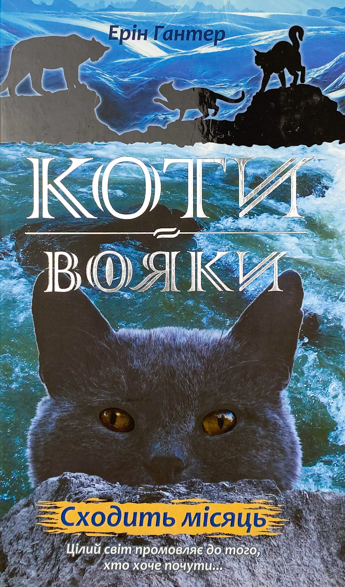 Коти-вояки. Нове пророцтво. Книга 2. Сходить місяць