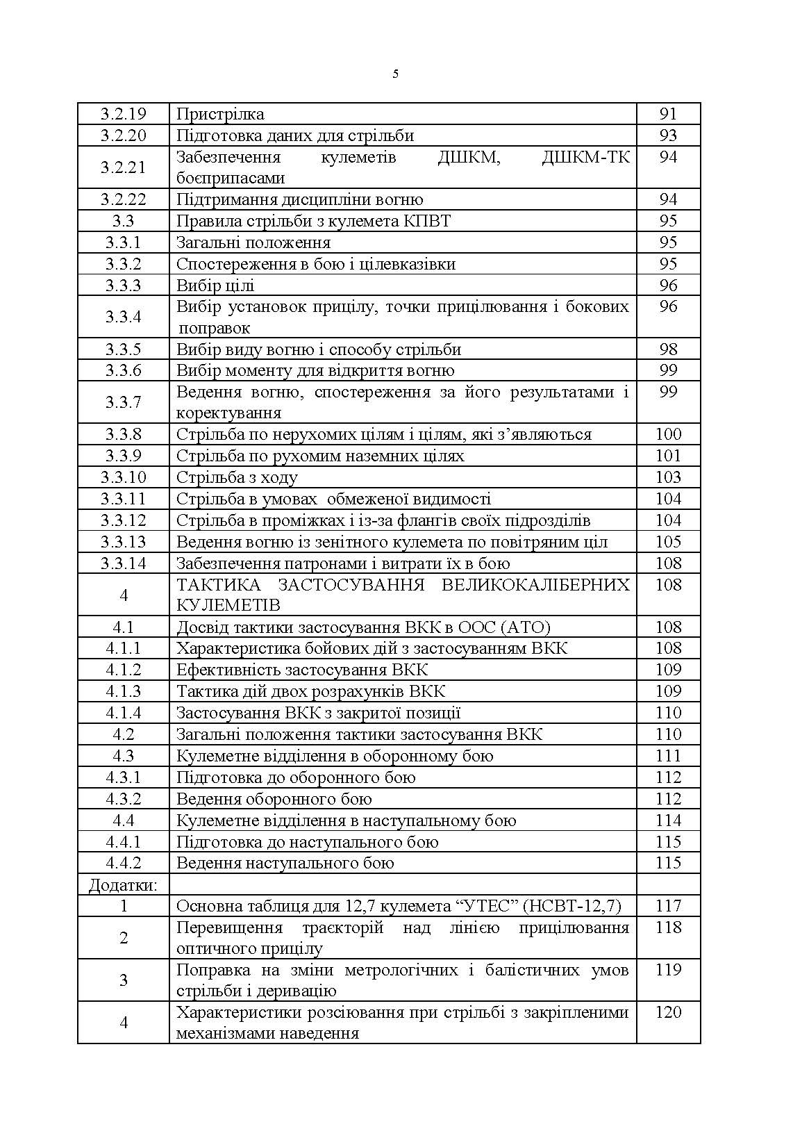 Тактика застосування великокаліберних кулеметів. . 