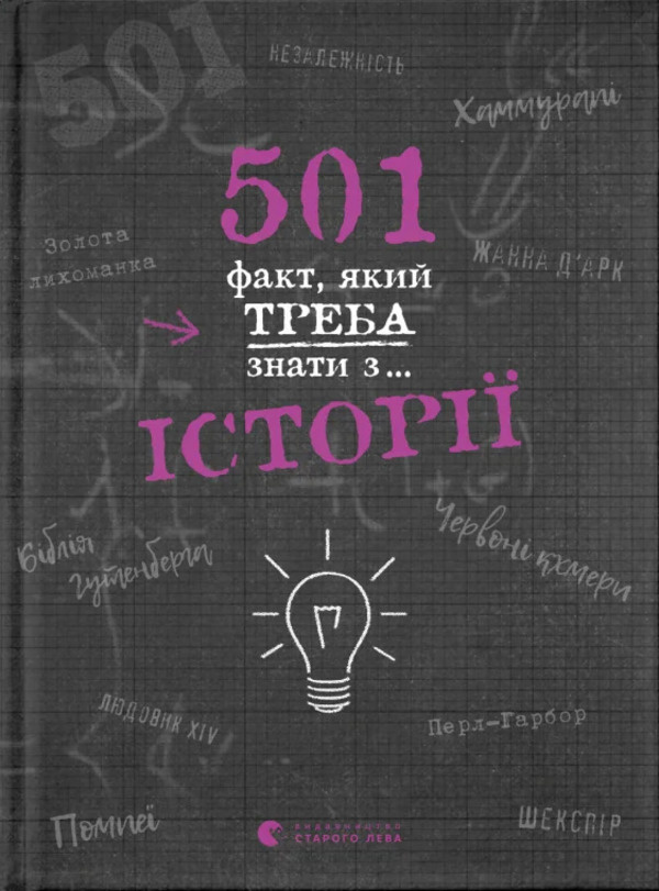 501 факт, який треба знати з... історії