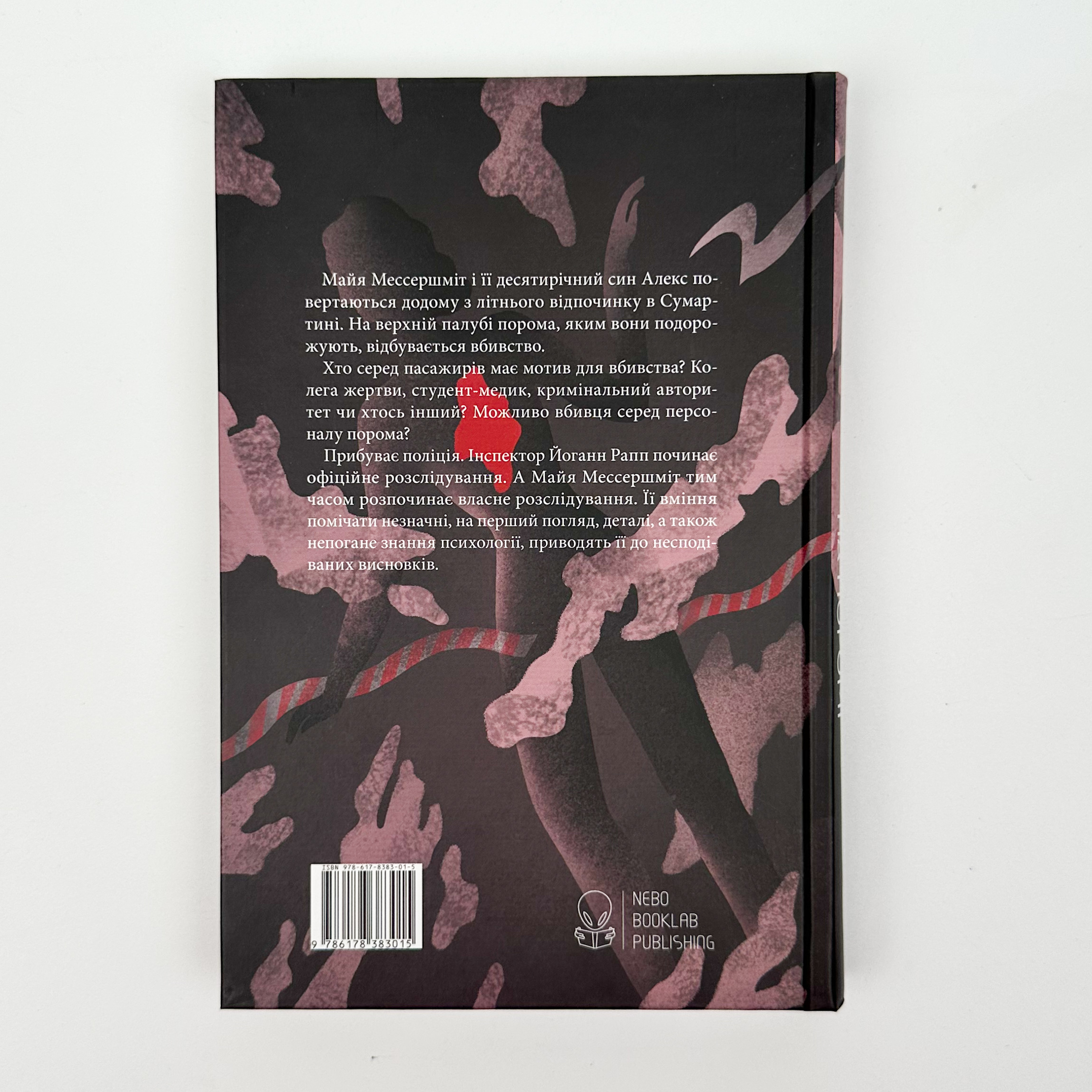 Убивство на поромі. Автор — Катерина Литвин. 