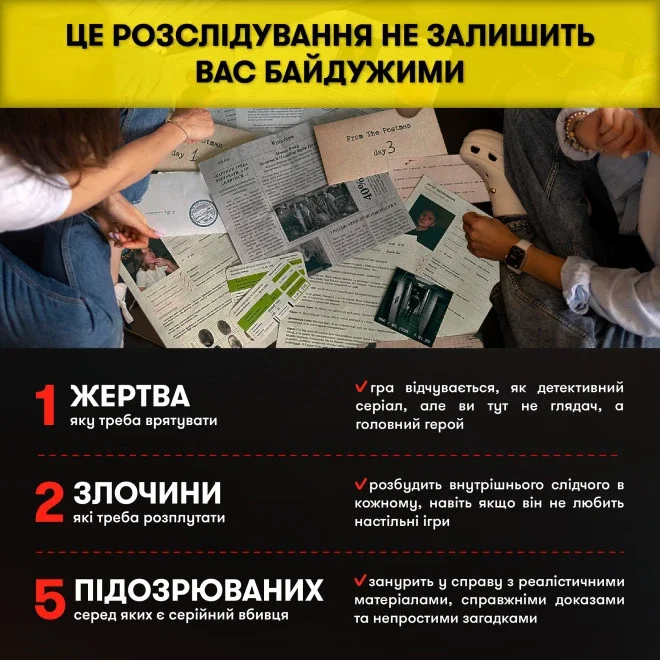 Гра для компанії "Врятуй за три дні" . . 