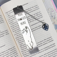 Закладка металева Лапка