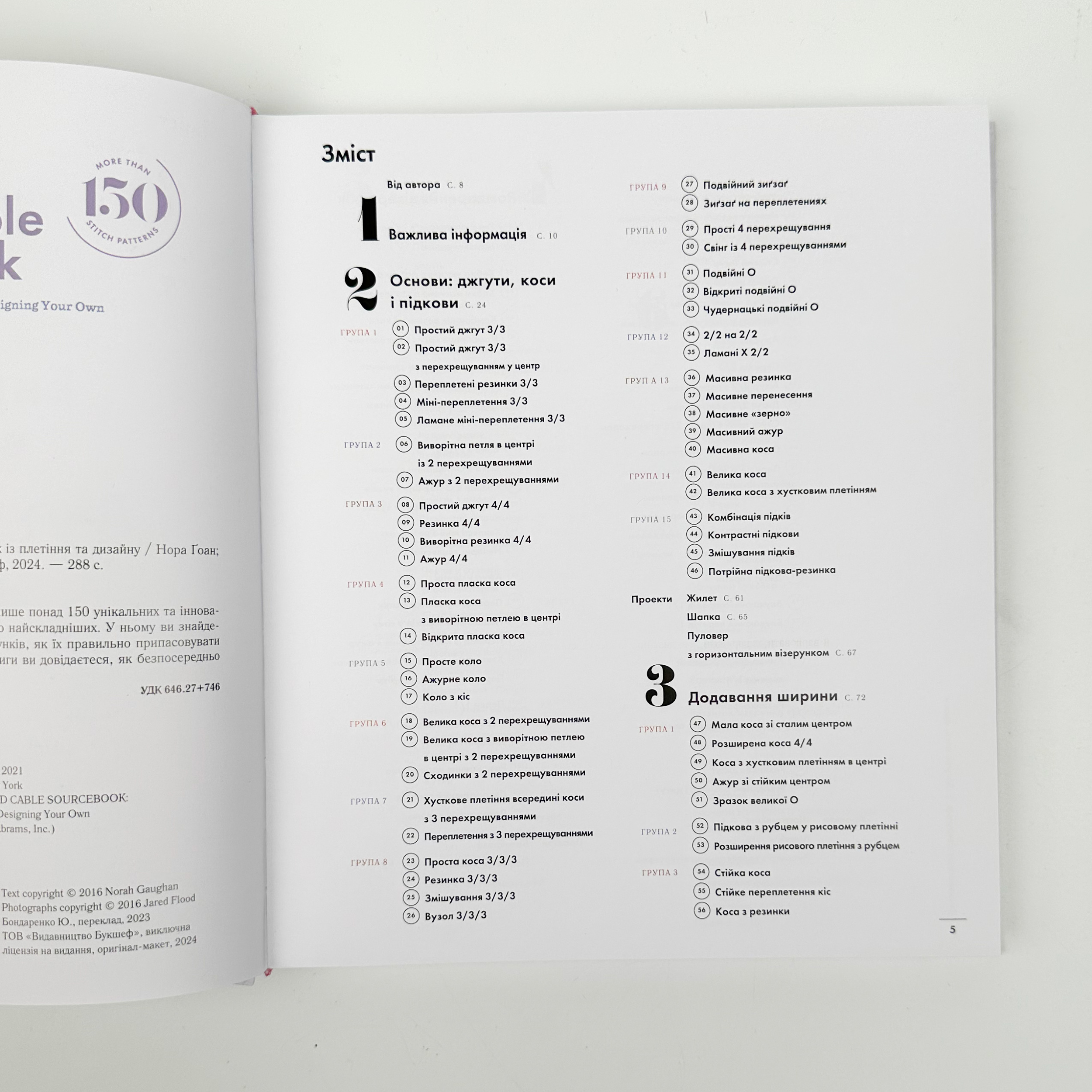 Енциклопедія візерунків. Джгути, коси, арани. Посібник із плетіння та дизайну . Автор — Нора Ґоан. 