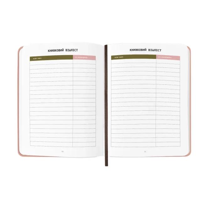 Щоденник читацький "Щасливі моменти читання" . . 