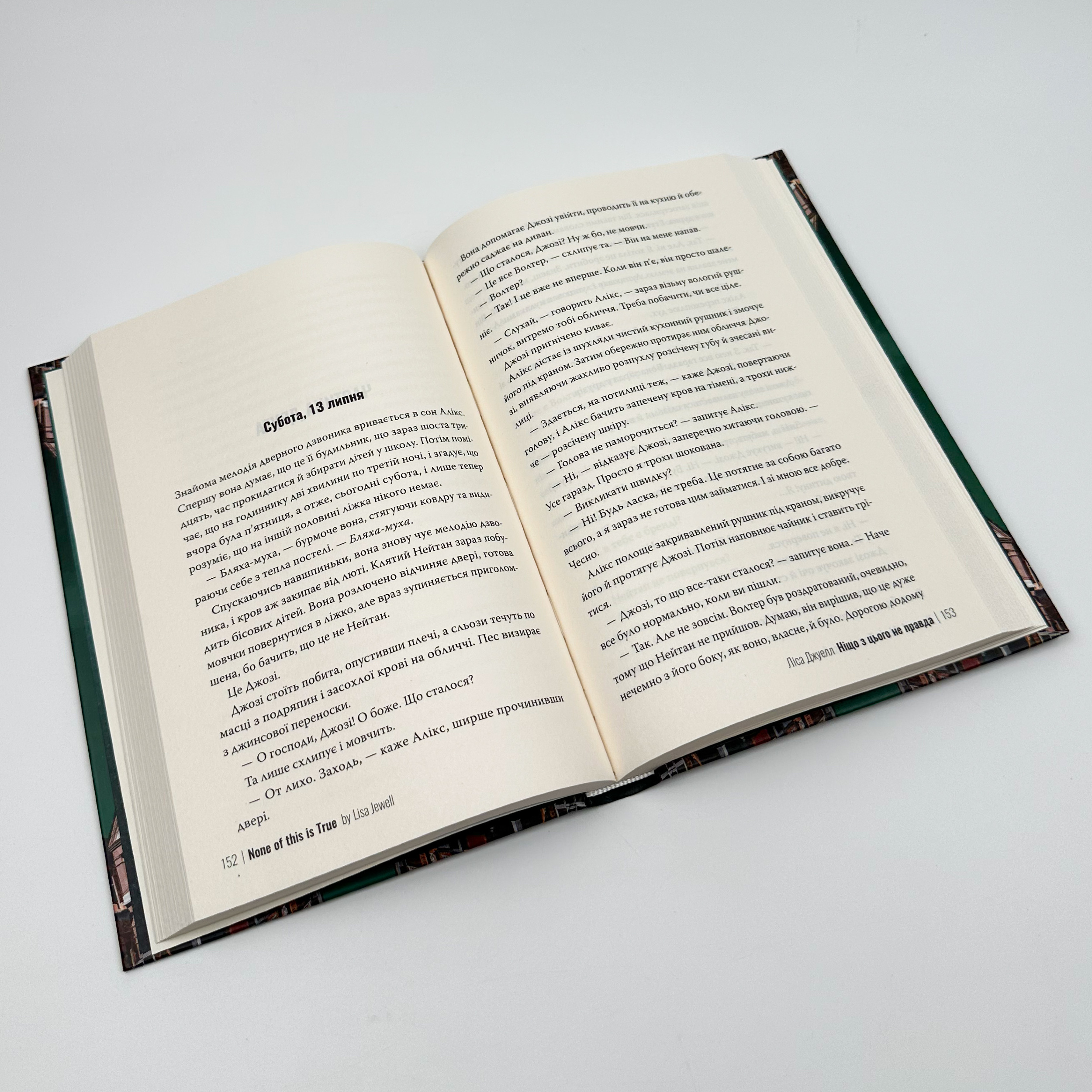 Ніщо з цього не правда. Автор — Ліса Джуелл. 