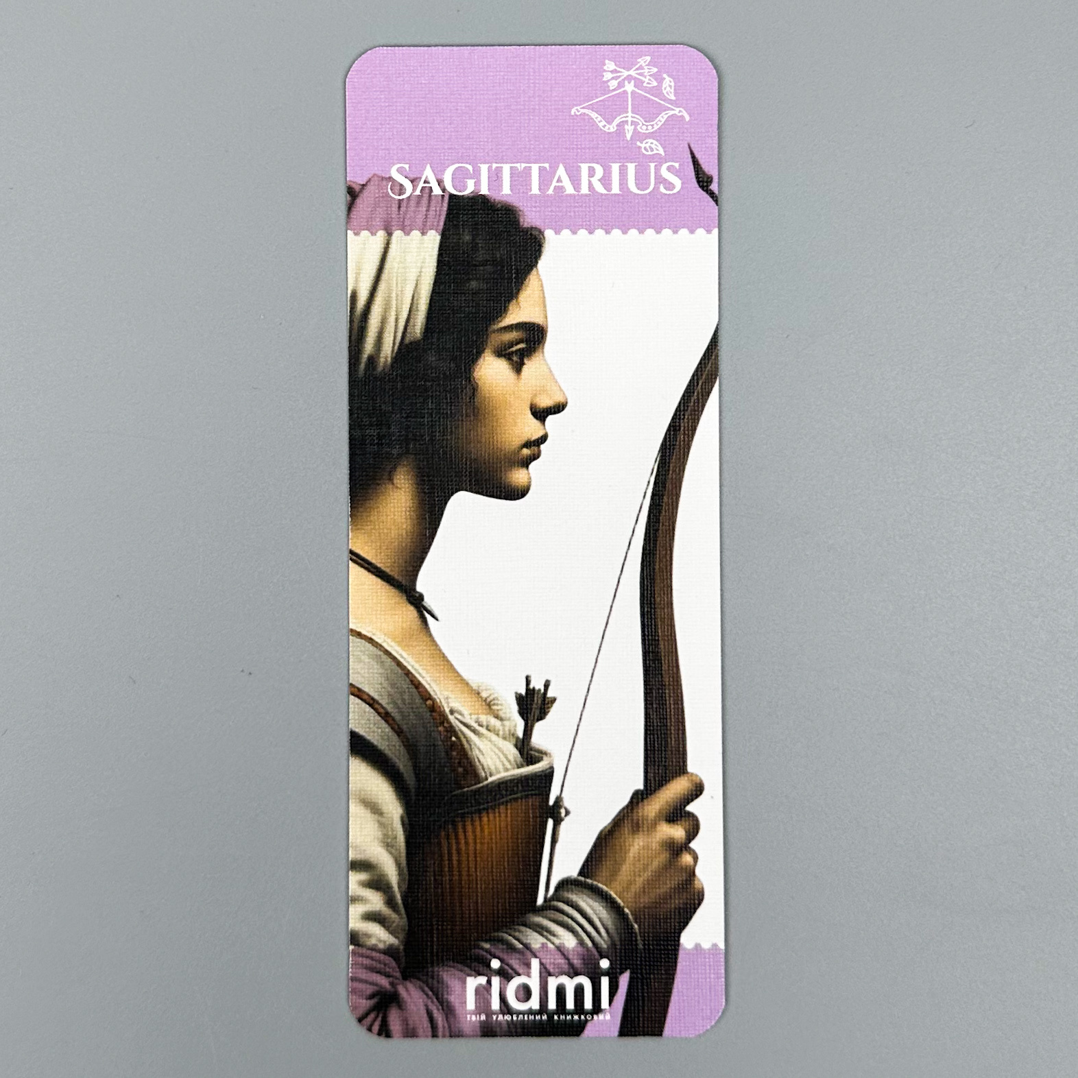 Закладка Зодіак (дизайнерський картон). . 